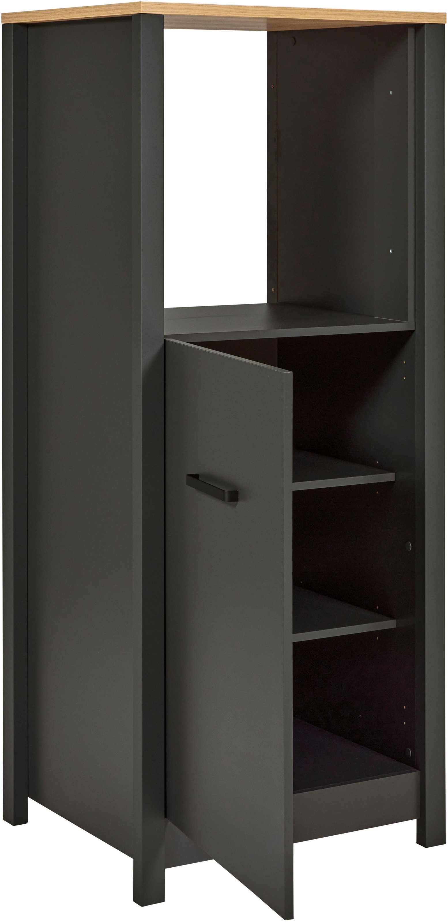 Inter Link Küchenzeile »Carbona, Einbauküche, Küchenblock, Küchenmodul, Kompaktküche« Ohne E-Geräte für Spülmaschine Backofen Kühlschrank B: 200 cm
