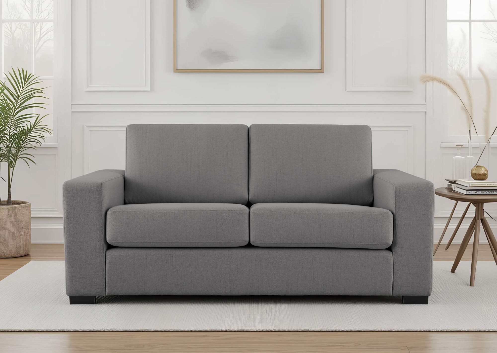 OTTO home 2-Sitzer "Branwell" Breite 175 cm, Struktur fein, mit Wellenunterfederung