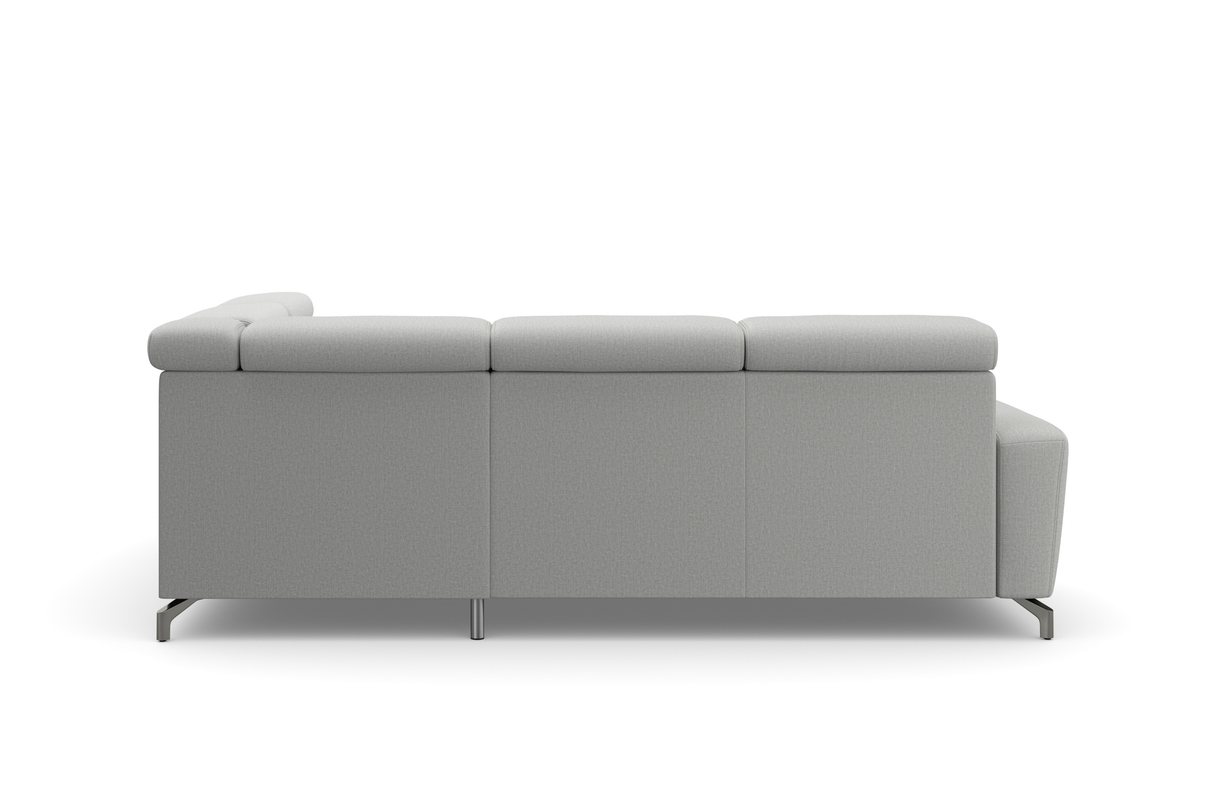 sit&more Ecksofa »Scarlett L-Form«, inklusive Kopfteilverstellung, wahlweise mit Bettfunktion, Bettkasten