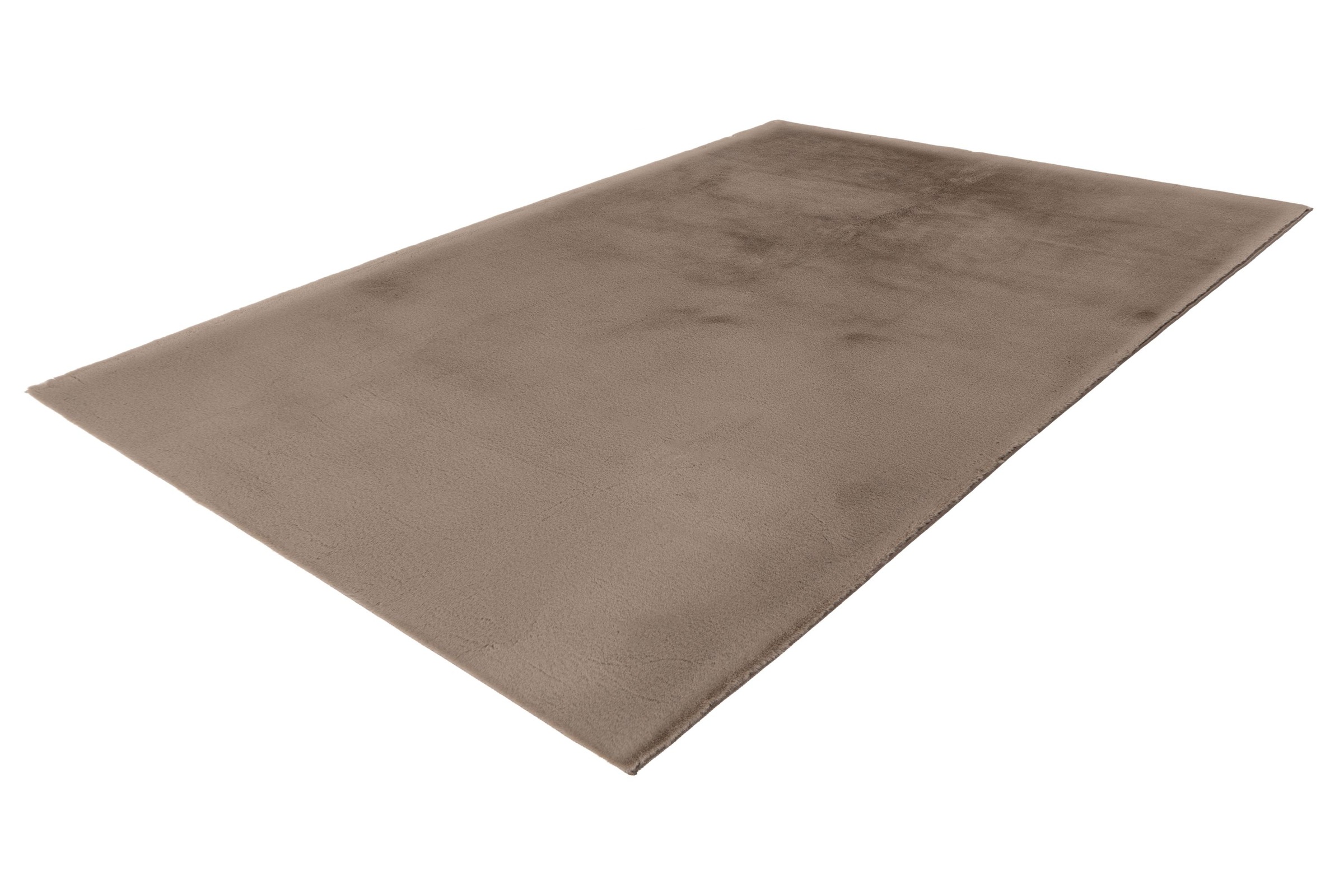 Hochflor-Teppich KAYOOM "Emperor 525", taupe, B:80cm H:23mm L:150cm, Polyester, Teppiche, weicher Hochflor, Fell Haptik, Wohnzimmer 2