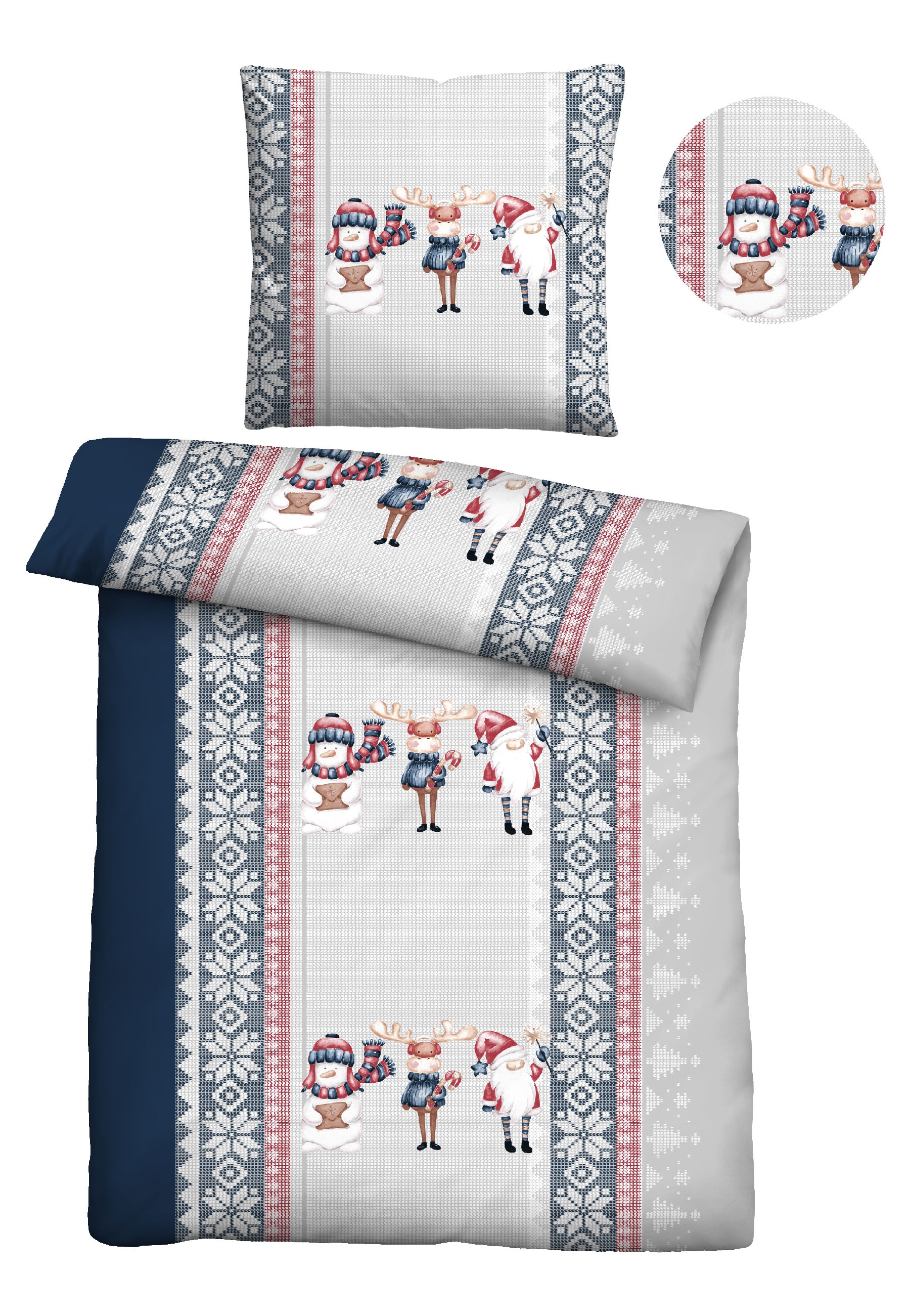 Castell - Markenbettwäsche Bettwäsche "0301113" 2 Stk. tlg. wohlig warm, te günstig online kaufen