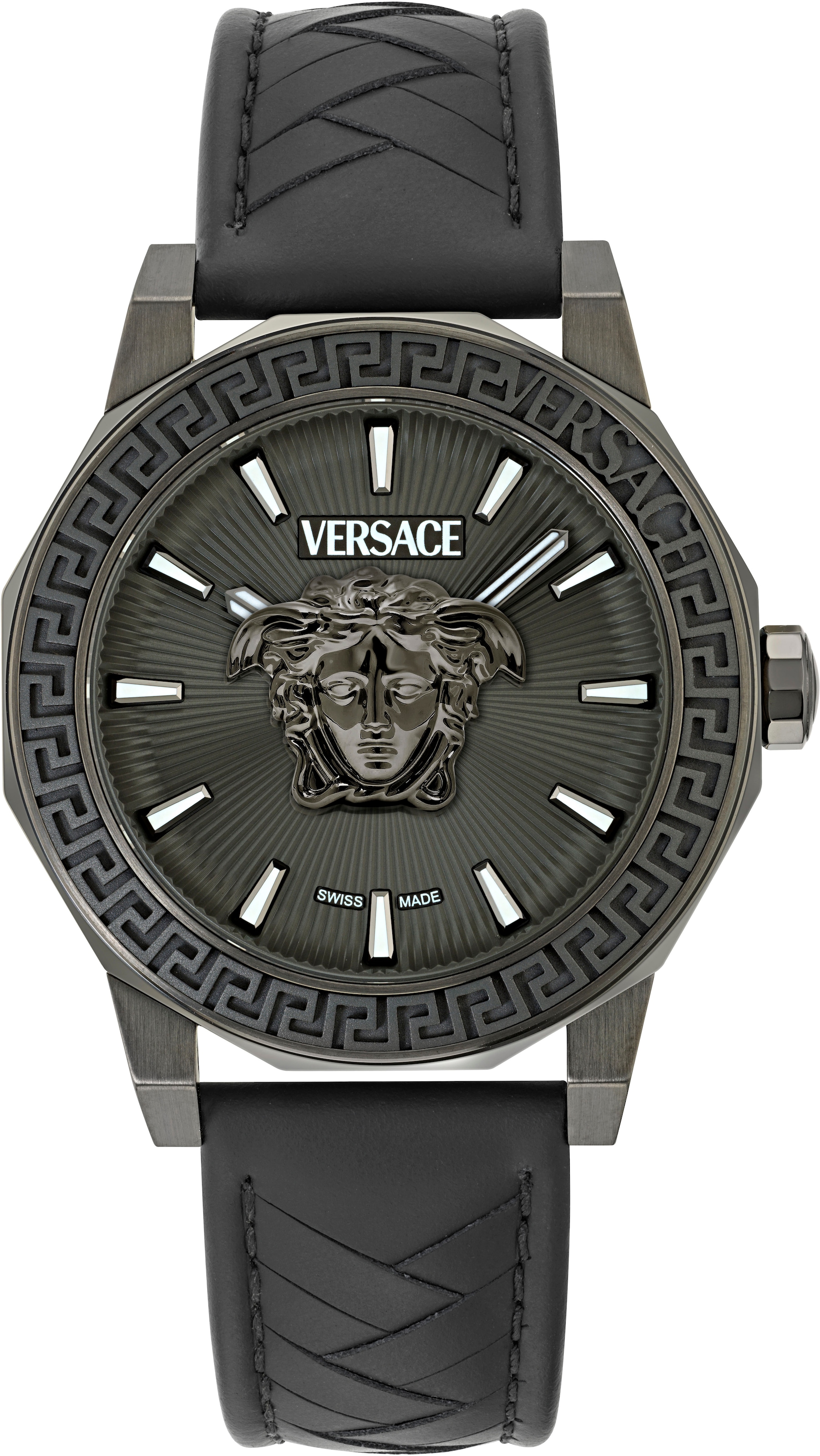 Quarzuhr »MEDUSA DECO GENT«, Armbanduhr, Herrenuhr, Swiss Made, Saphirglas,...