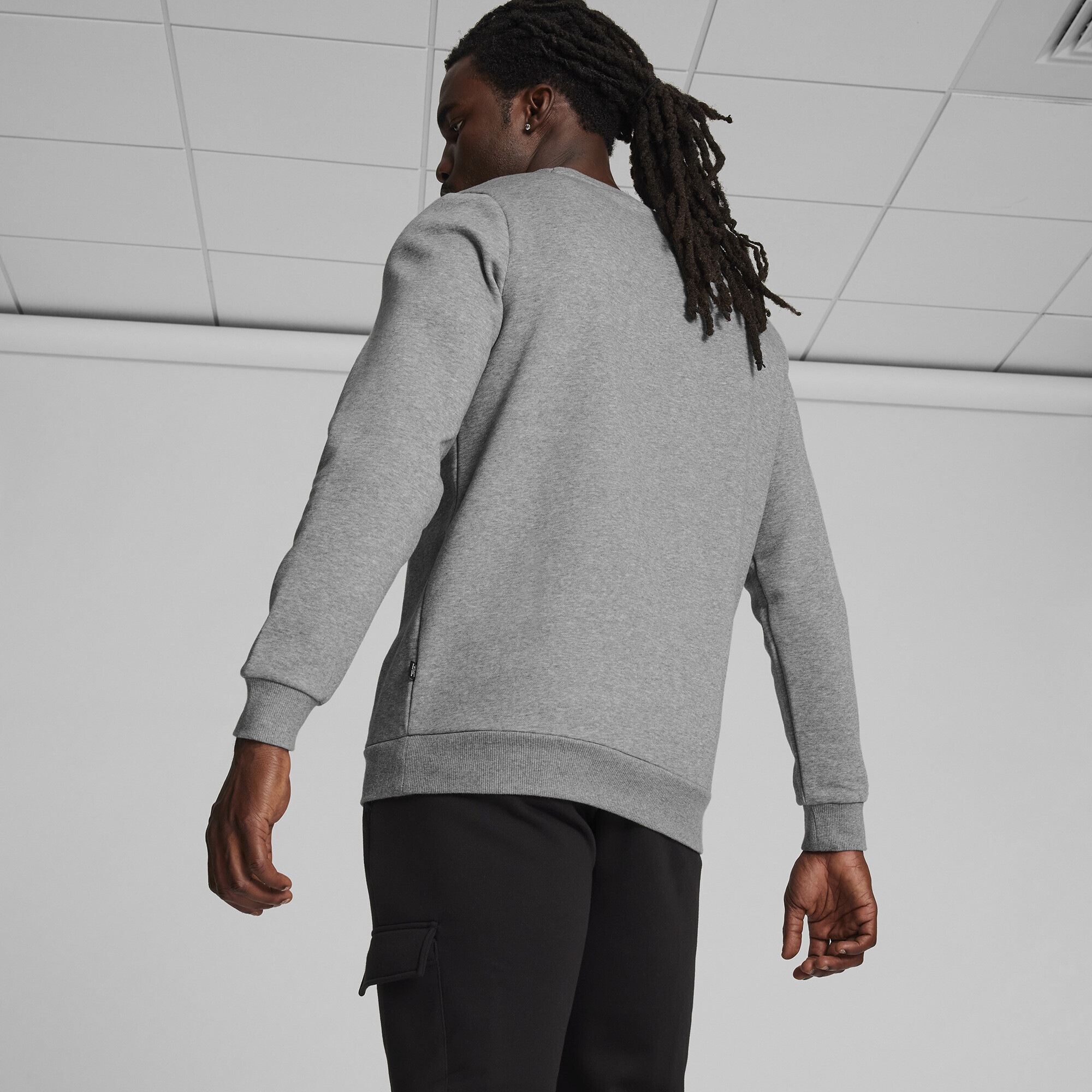 PUMA Sweatshirt »Essentials Small Logo Rundhals-Sweatshirt Herren«