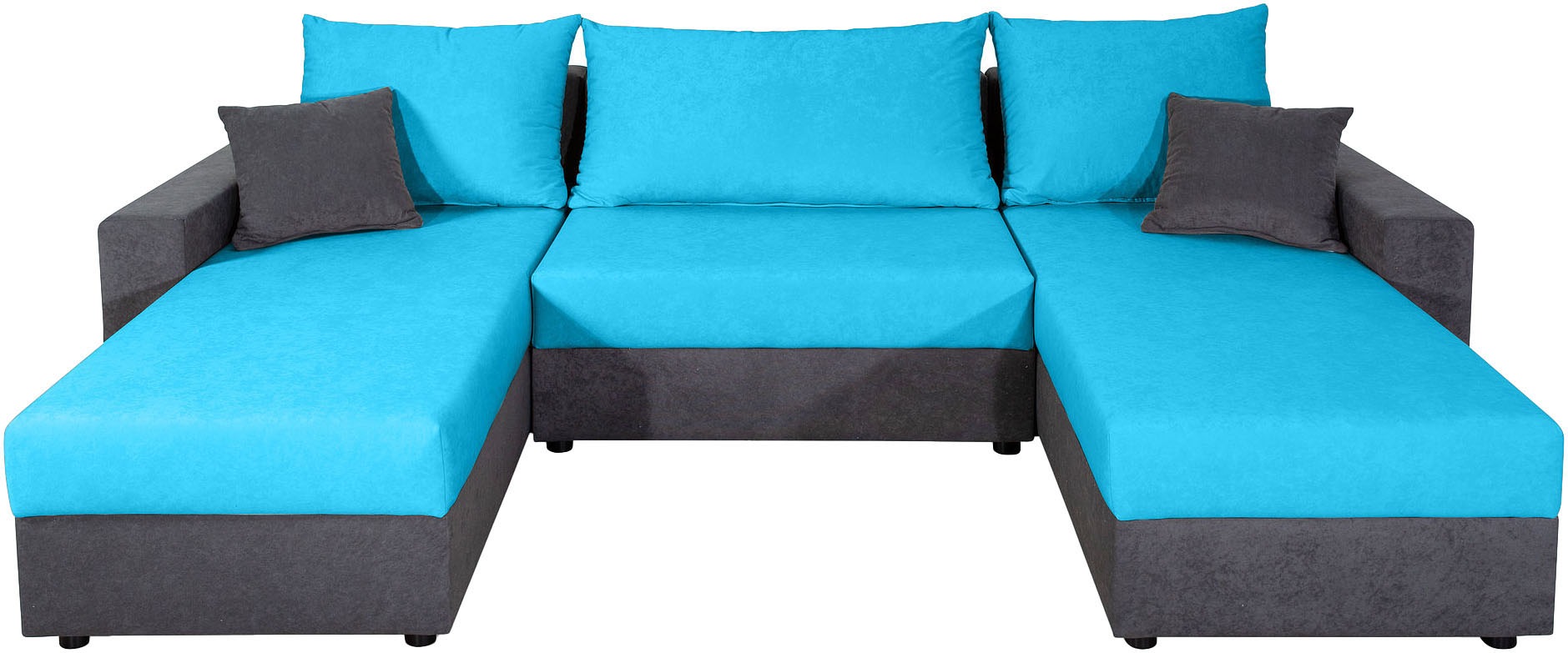 COLLECTION AB Wohnlandschaft »Pico U-Form«, Breite 252, mit Armlehne Schlaffunktion, Bettkasten