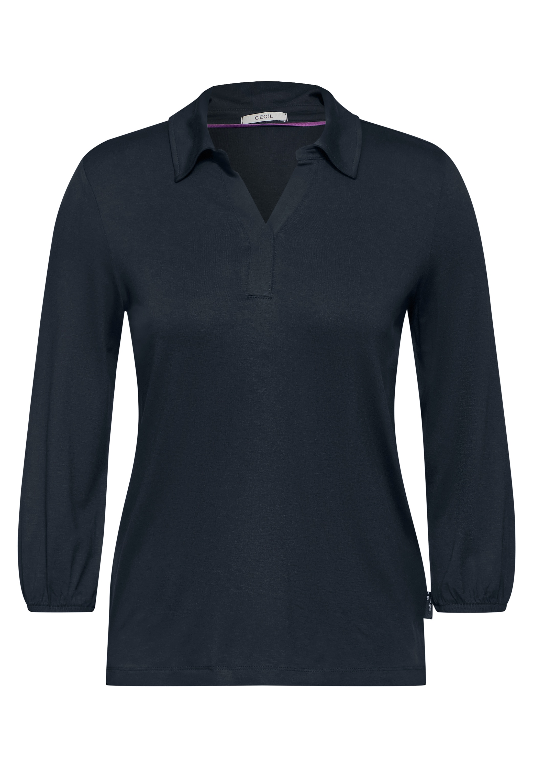 Cecil Poloshirt, mit 3/4 Ärmeln