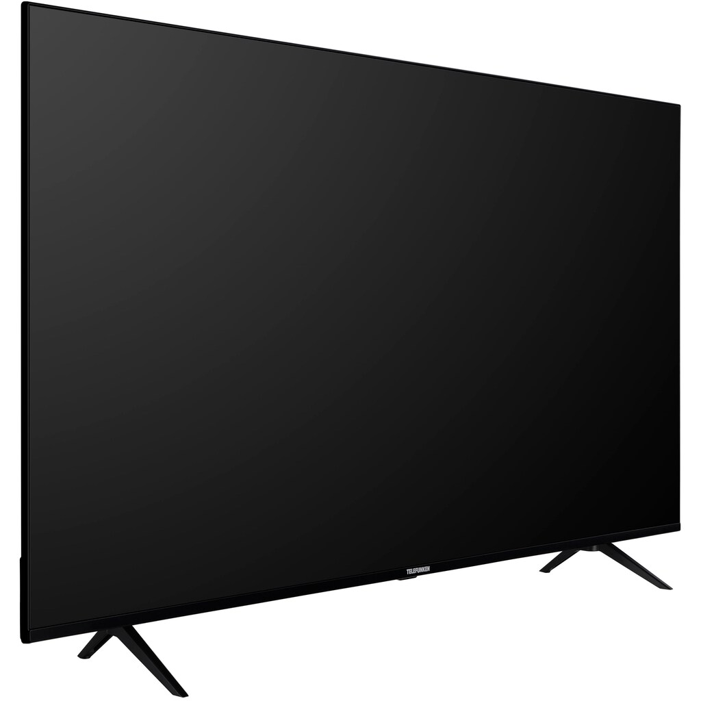 Telefunken QLED-Fernseher »D55Q660M2CW«, 139 cm/55 Zoll, 4K Ultra HD, Smart-TV