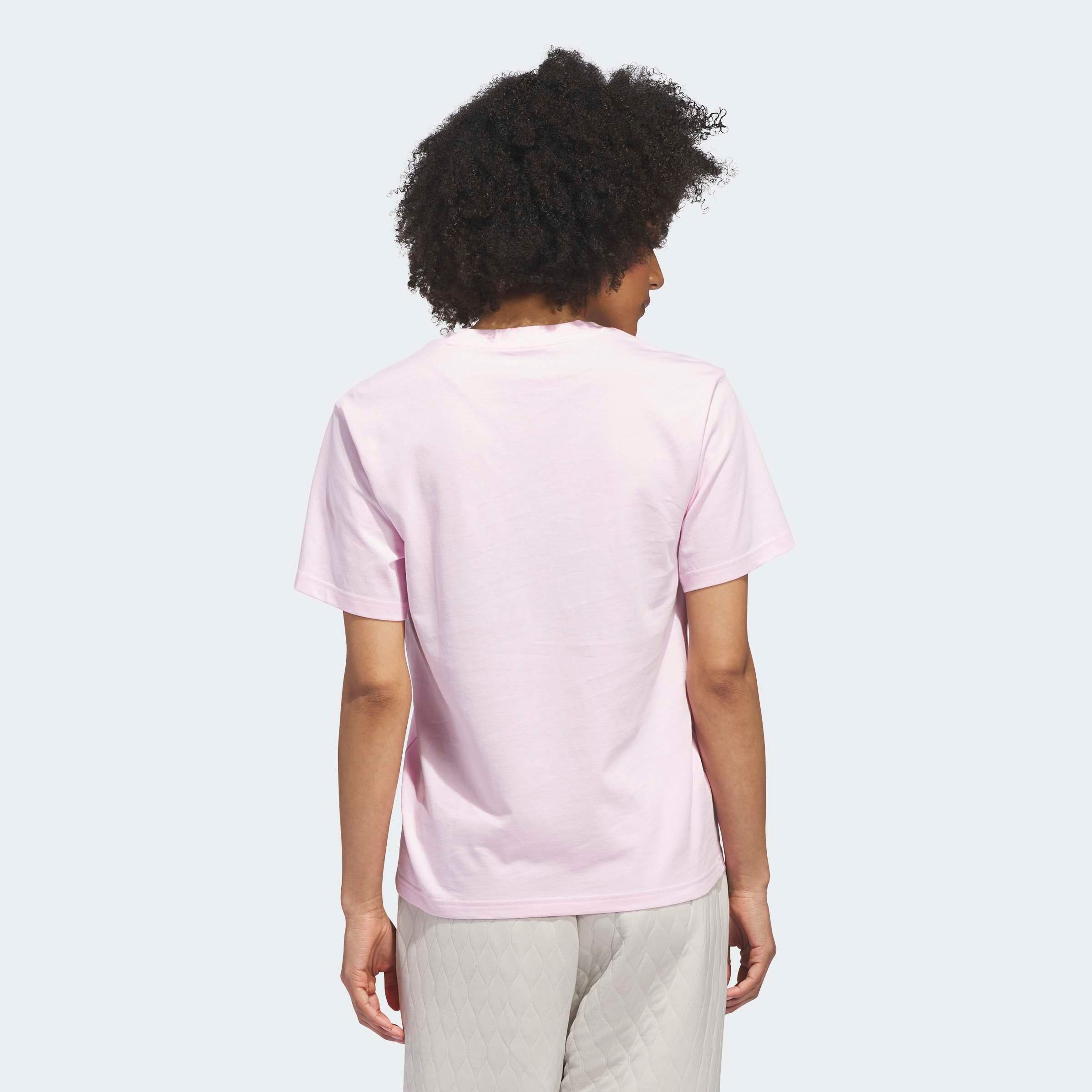 adidas Sportswear T-Shirt "SUMMER SLIDE GRAPHIC MIT V-AUSSCHNITT" günstig online kaufen