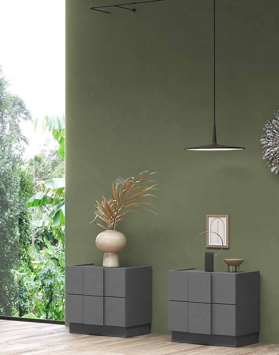 INOSIGN Nachtschrank "Jupiter, Nachtkommode (2-St), Nachttisch, Nachtkonsol günstig online kaufen