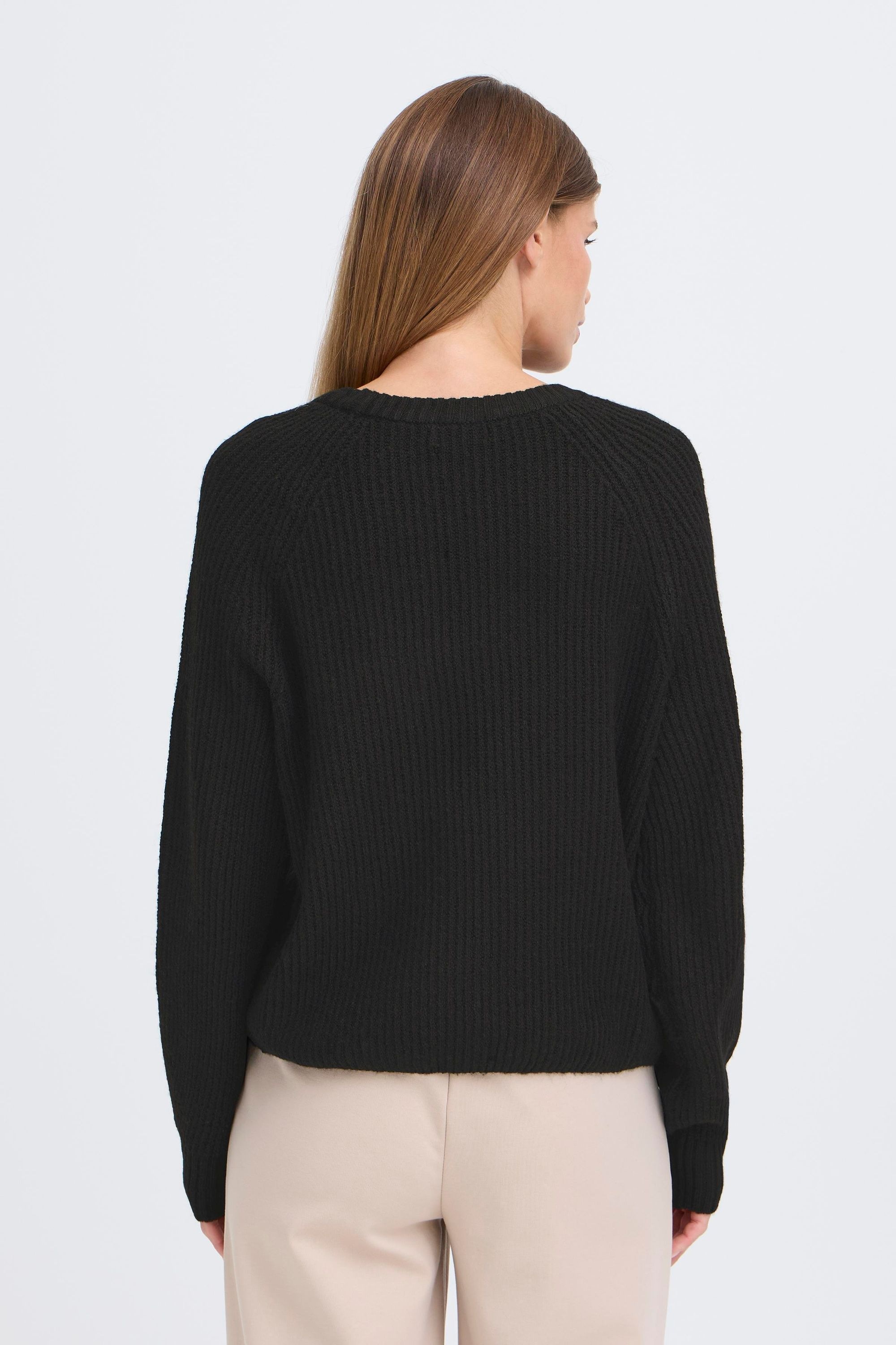 OXMO Strickfleece-Pullover »Strickpullover OXIFANSI«