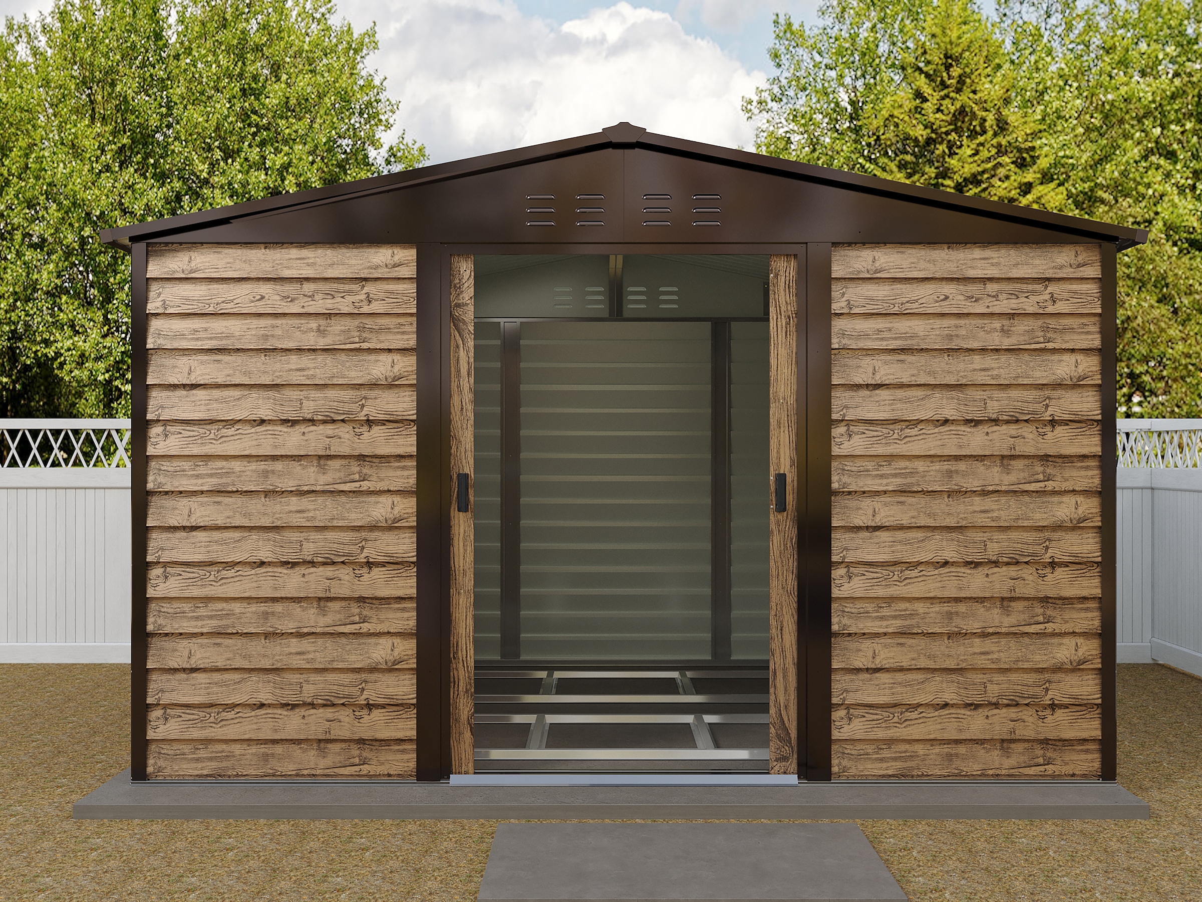 KONIFERA Gerätehaus »Metall«