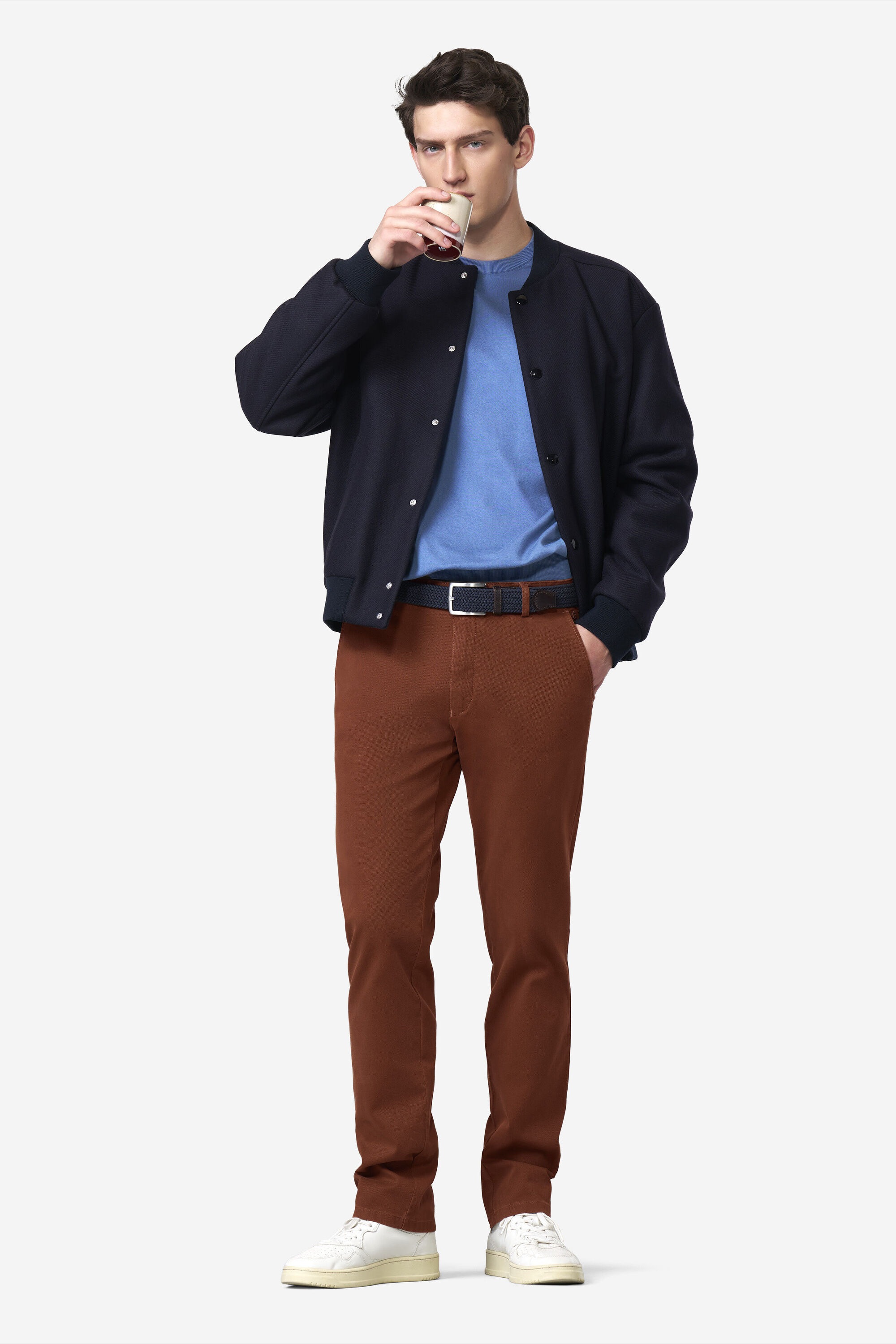 MEYER Stoffhose »Rio 2-5596«  elastischer Stretch-Dehnbund
