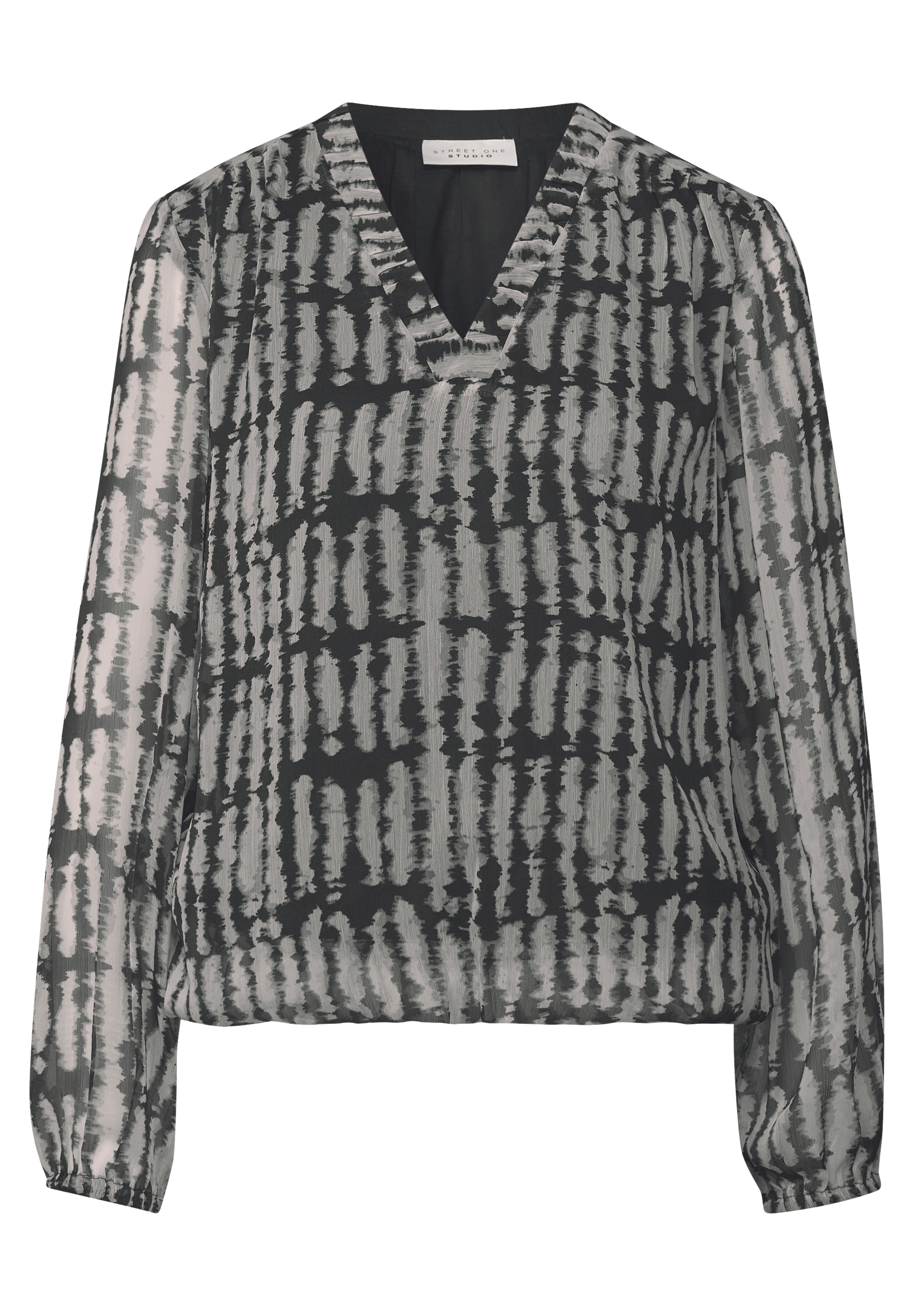 STREET ONE STUDIO Chiffonbluse, mit grafischem Muster