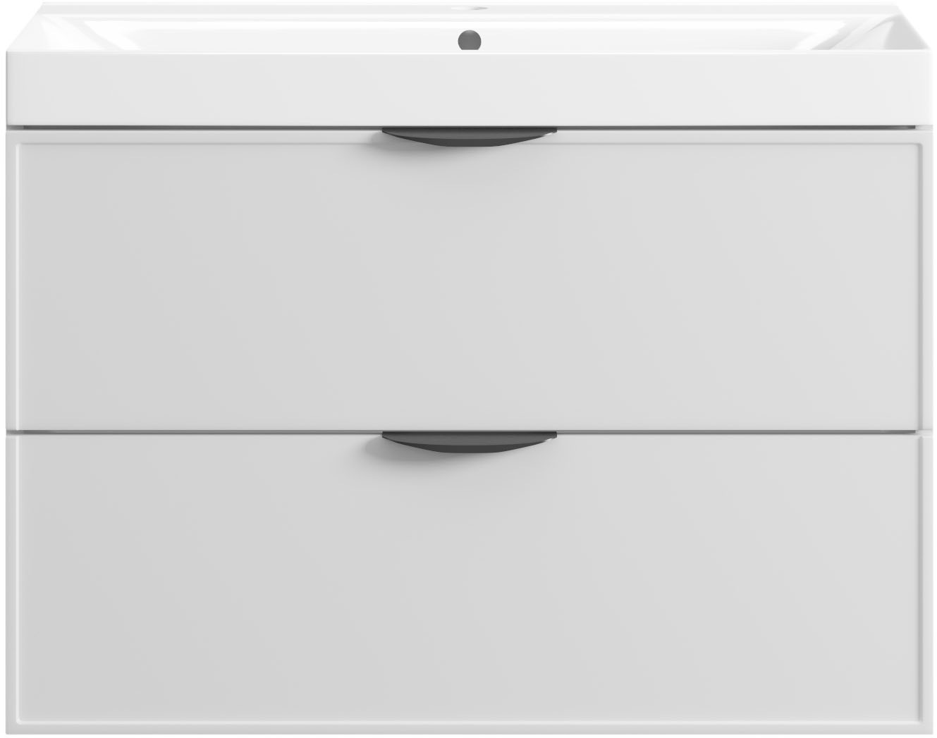 welltime Waschtisch "FLOW SIMPLE mit Waschbecken, Breite 60 oder 80cm, mode günstig online kaufen