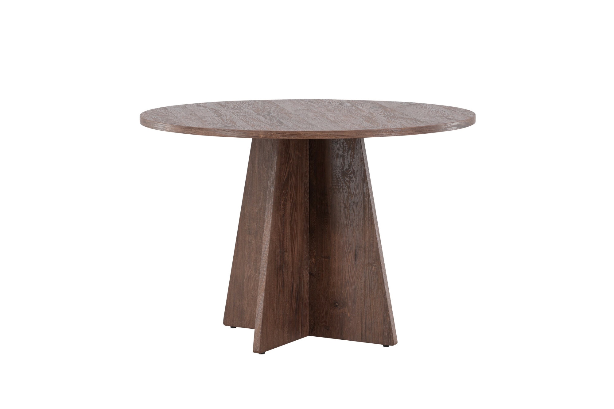Venture Home Esstisch "Bootcut, runder Esstisch, charakterstark, Ø 110 cm" Esszimmertisch, MDF, einheitliche Lackierung, rund, modern, gesellig
