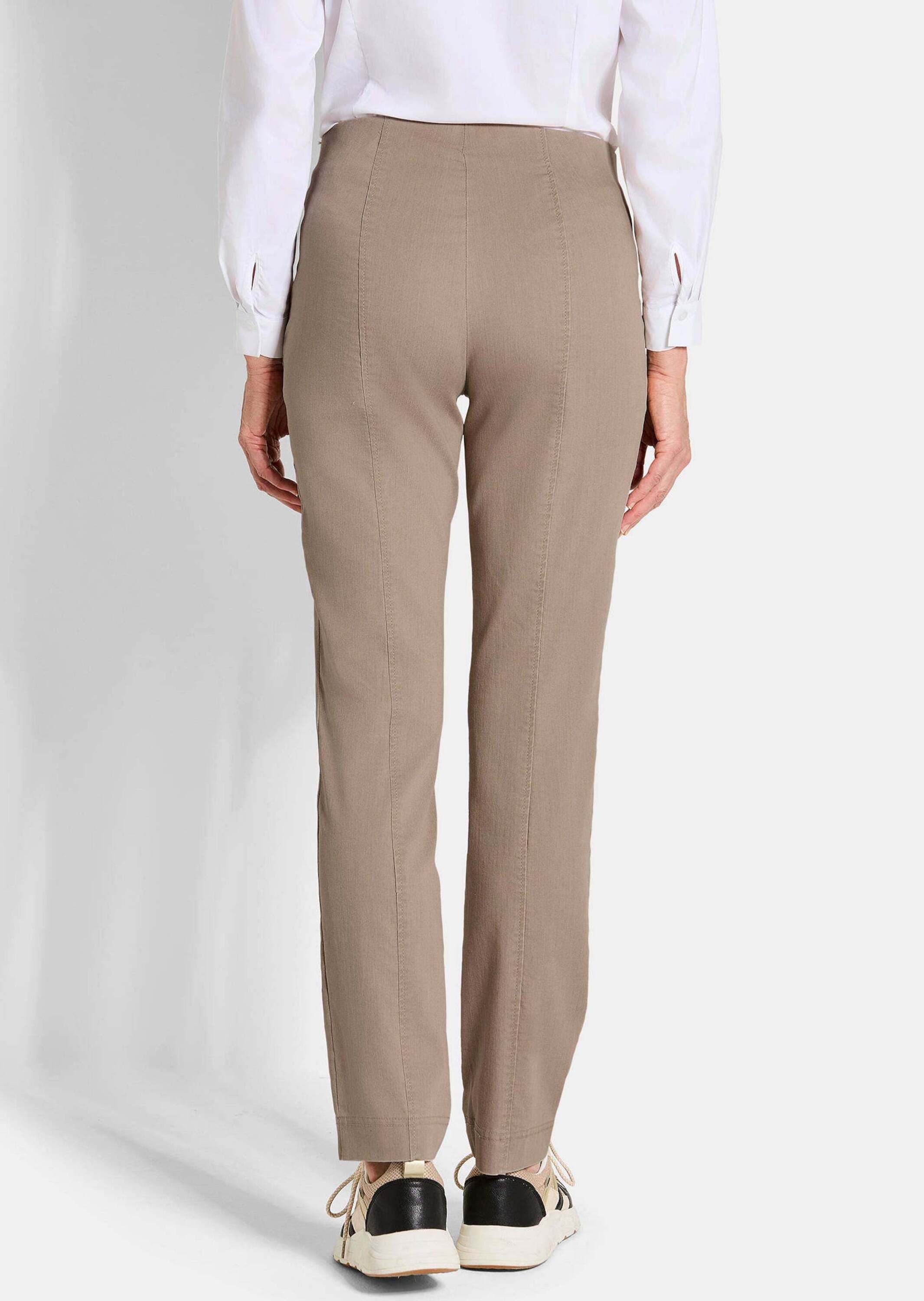 GOLDNER Chinohose »Bengalinhose LOUISA in Denim-Optik«
