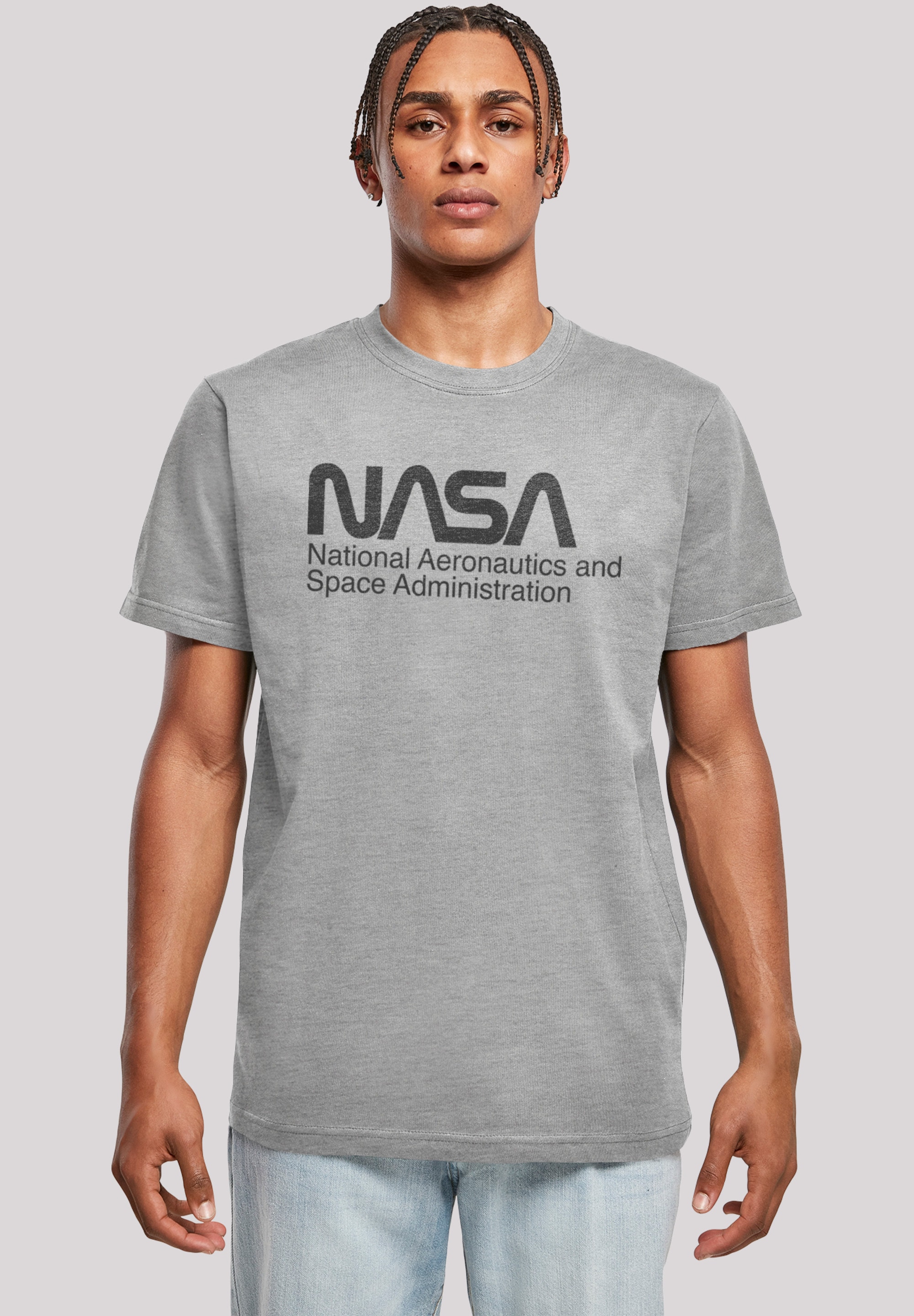 F4NT4STIC T-Shirt »NASA Logo One Tone«, Print