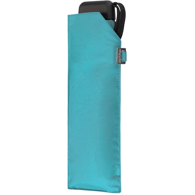 doppler® Taschenregenschirm »Carbonsteel Slim uni, summer blue« kaufen |  BAUR