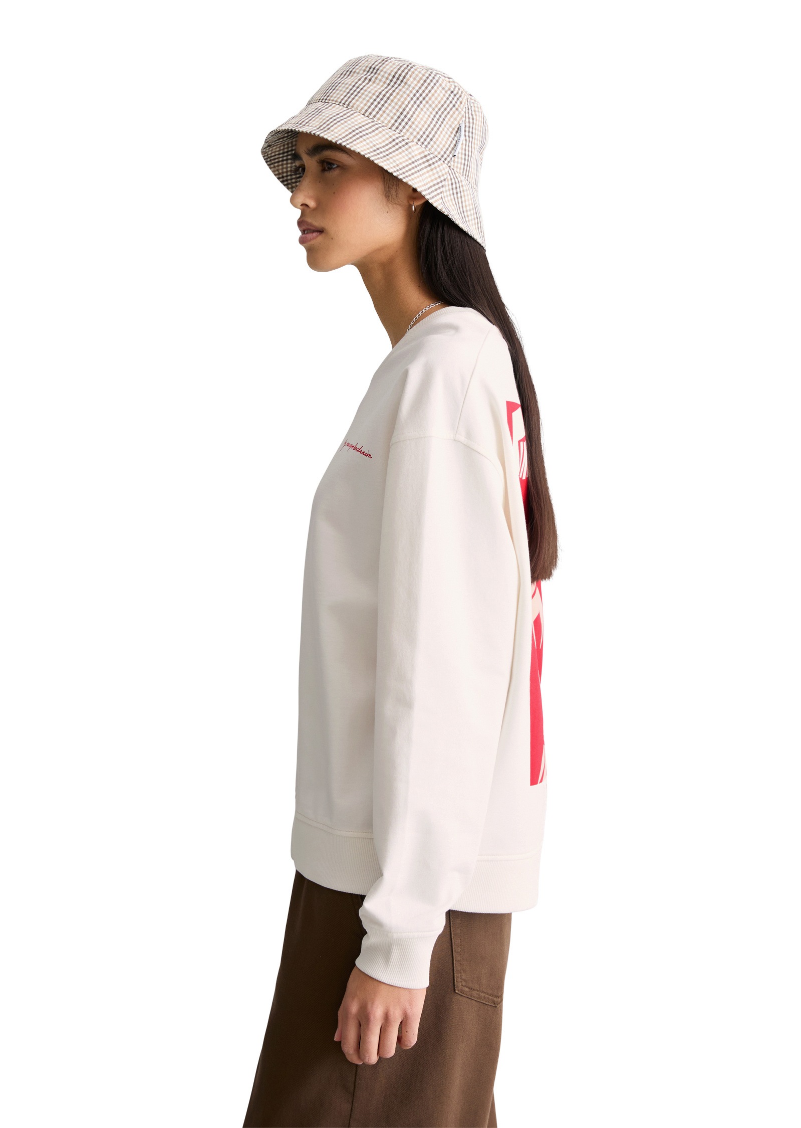 Marc OPolo DENIM Sweatshirt "mit markantem Rückenprint" günstig online kaufen