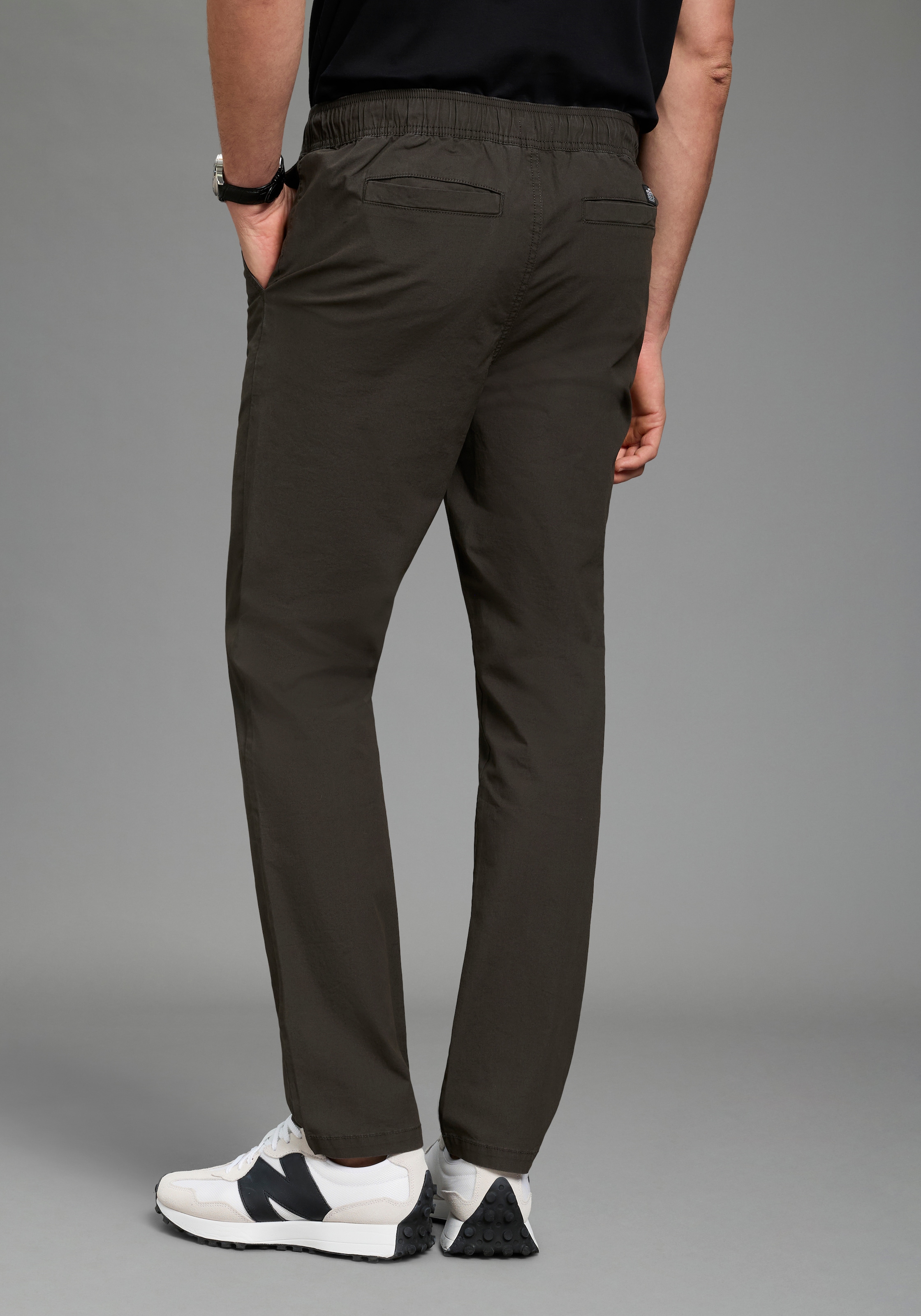 Bruno Banani Schlupfhose  aus Alpaka und Elasthan, gerades Bein