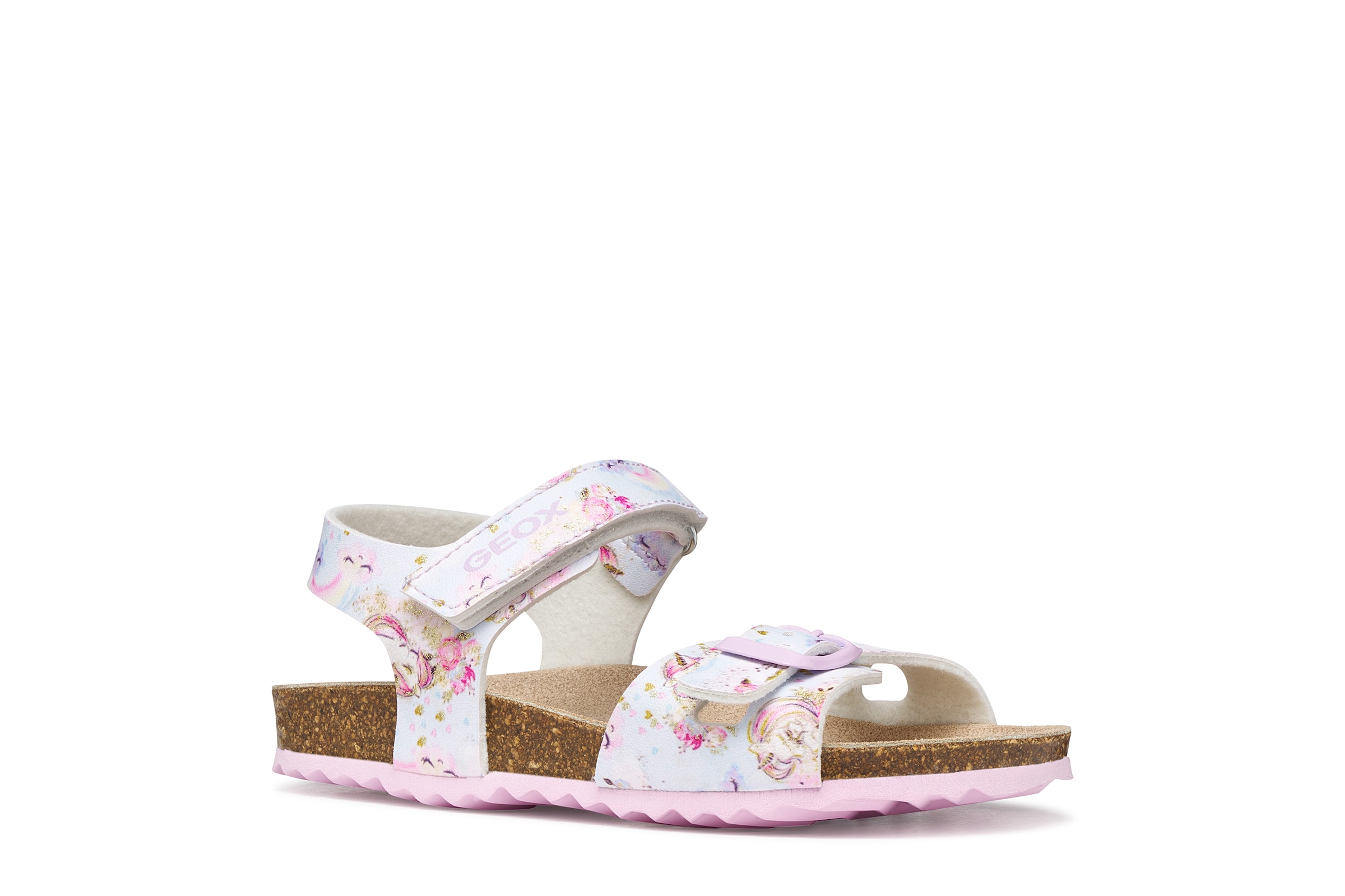 Geox Sandales Adriel Crystal / Pink EU 36 Filles