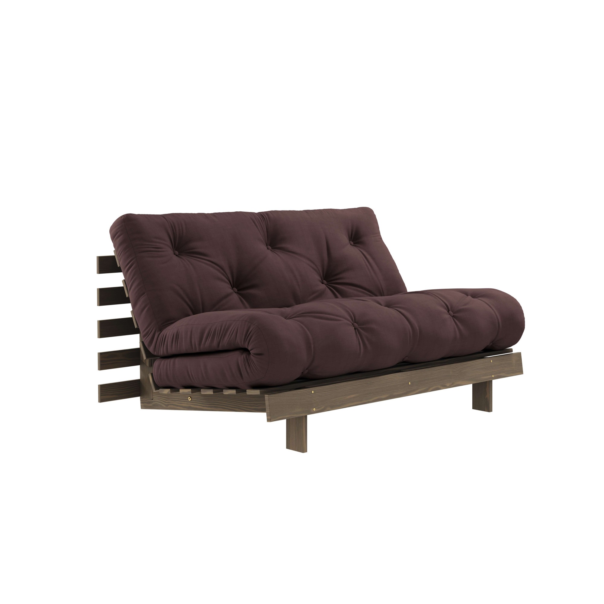 Thumbnail - Karup Design Daybett "Roots Sofa Bed, Schlafsofa, Daybett, Bettfunktion, FSC-Massivholz" Inkl. Futonmatratze, aus FSC-Ki...
