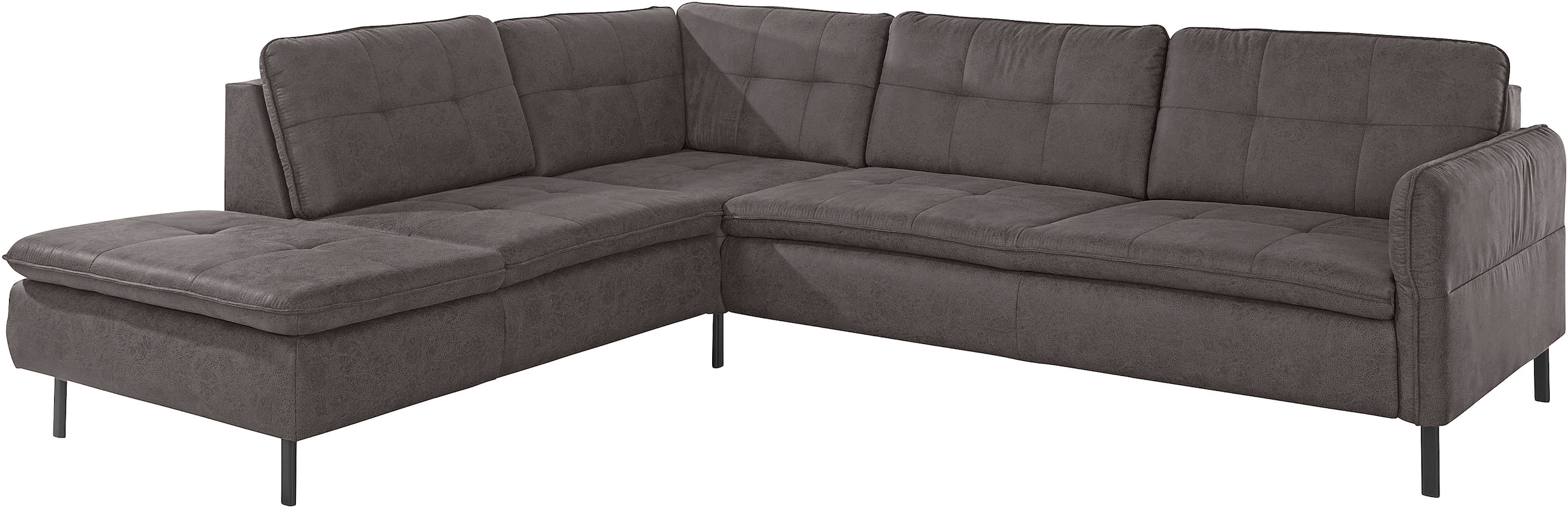 INOSIGN Ecksofa »Birkholm L-Form«, Armlehnverstellung, auch in Easy Clean Bezug - mit Wasser zu reinigen