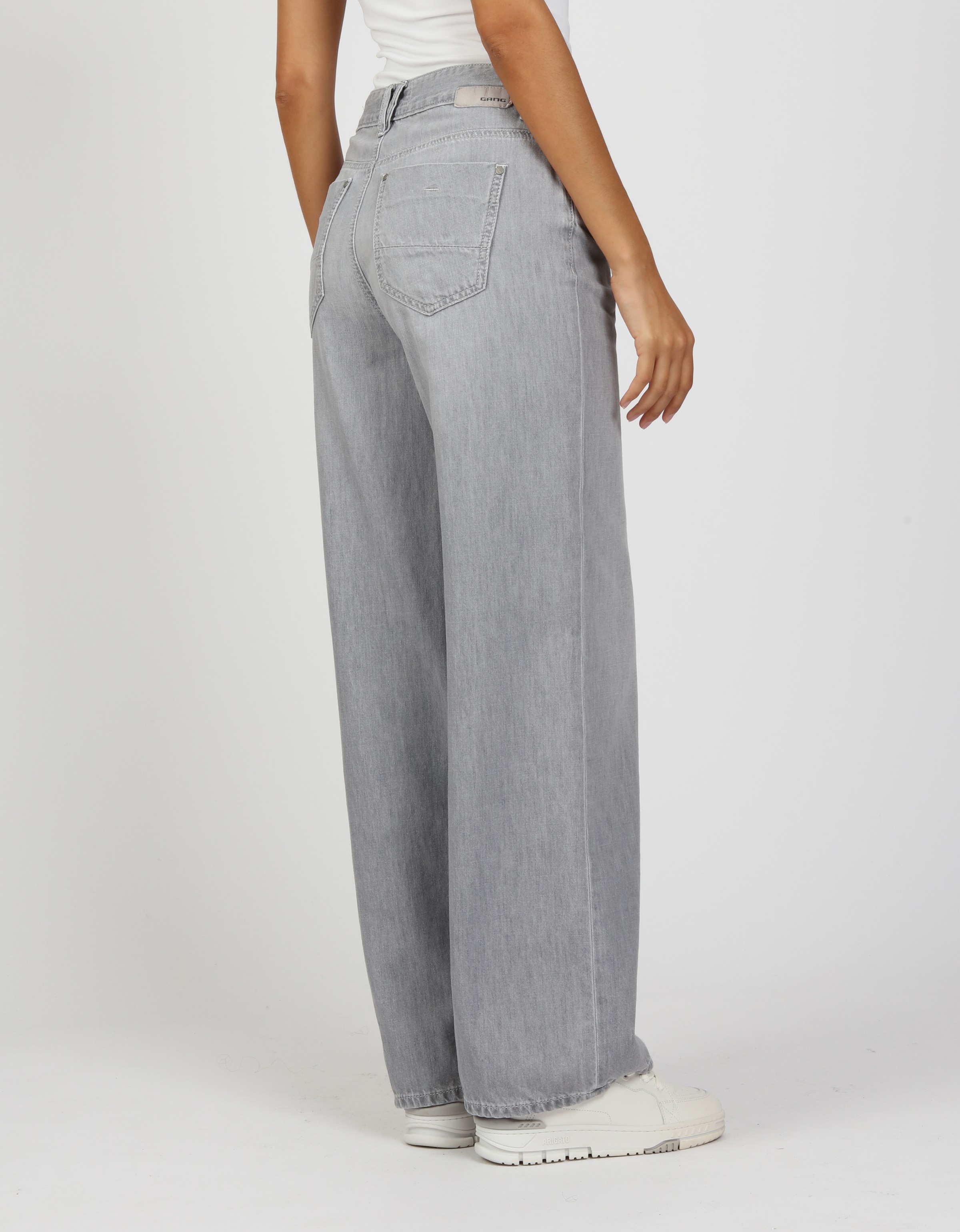 GANG Weite Jeans "94CARLOTTA", weiter Fit im bodenlangen Palazzo-Style günstig online kaufen