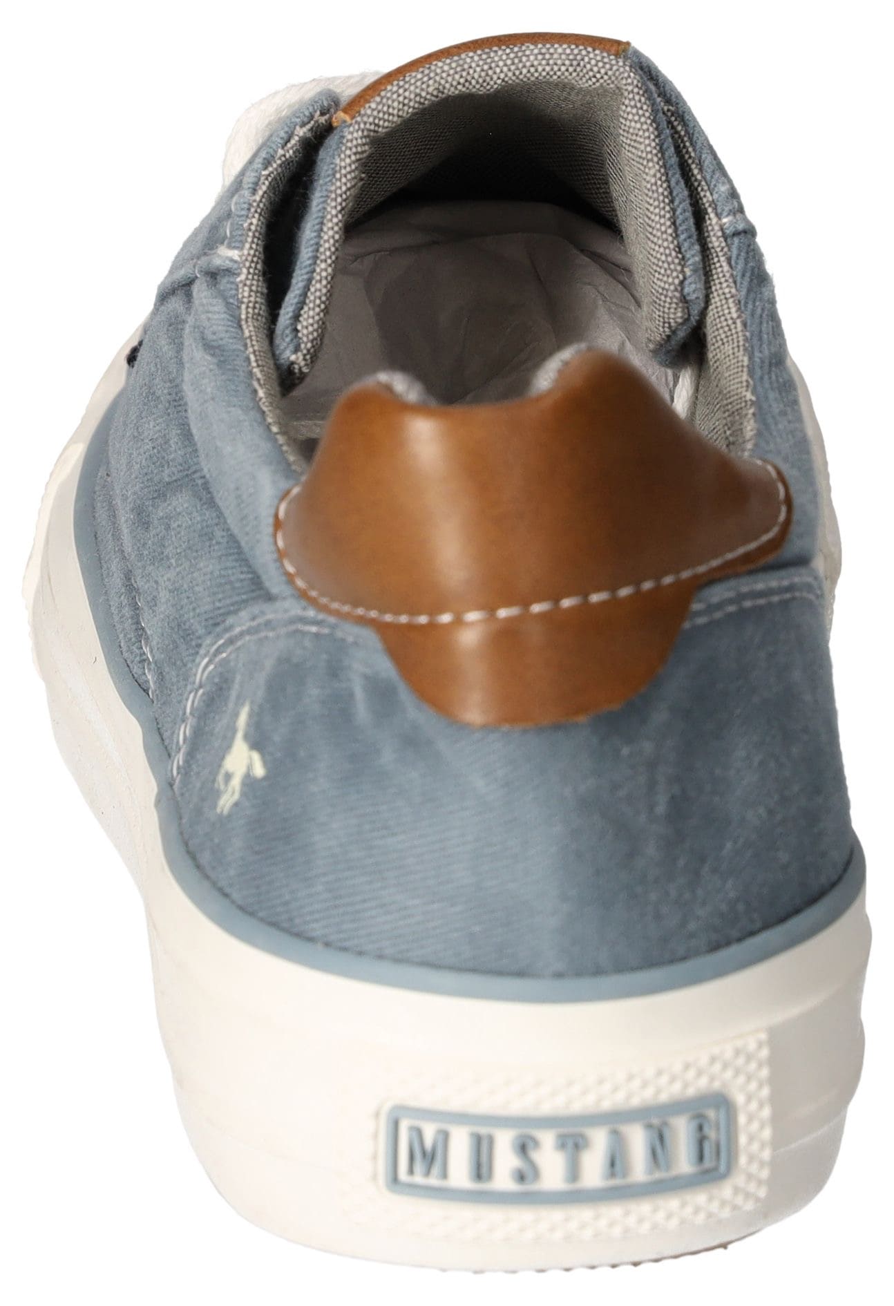 Mustang Shoes Sneaker, Freizeitschuh, Halbschuh, Schnürschuh, mit Gummikappe