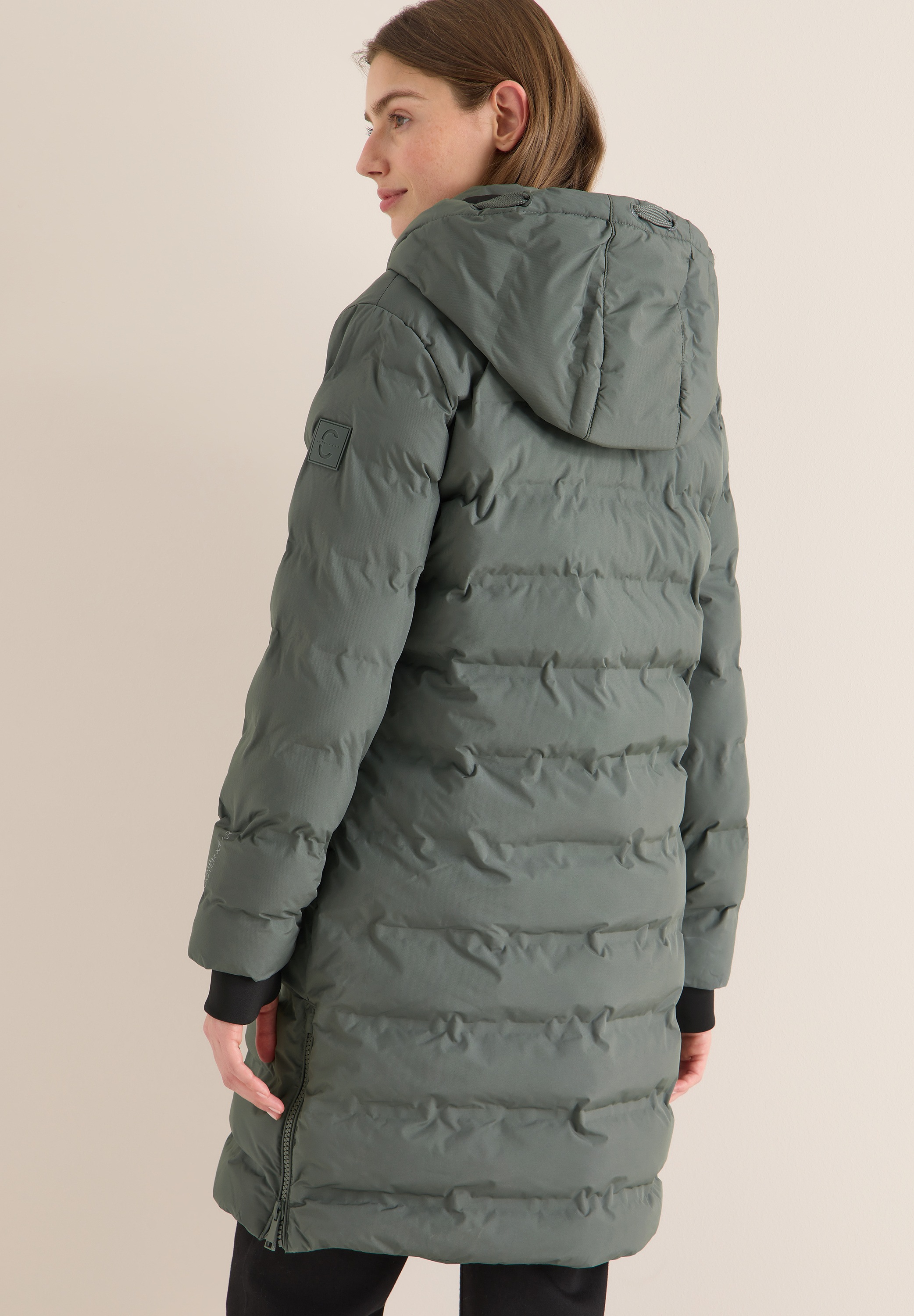 Cecil Steppmantel mit Kapuze günstig online kaufen