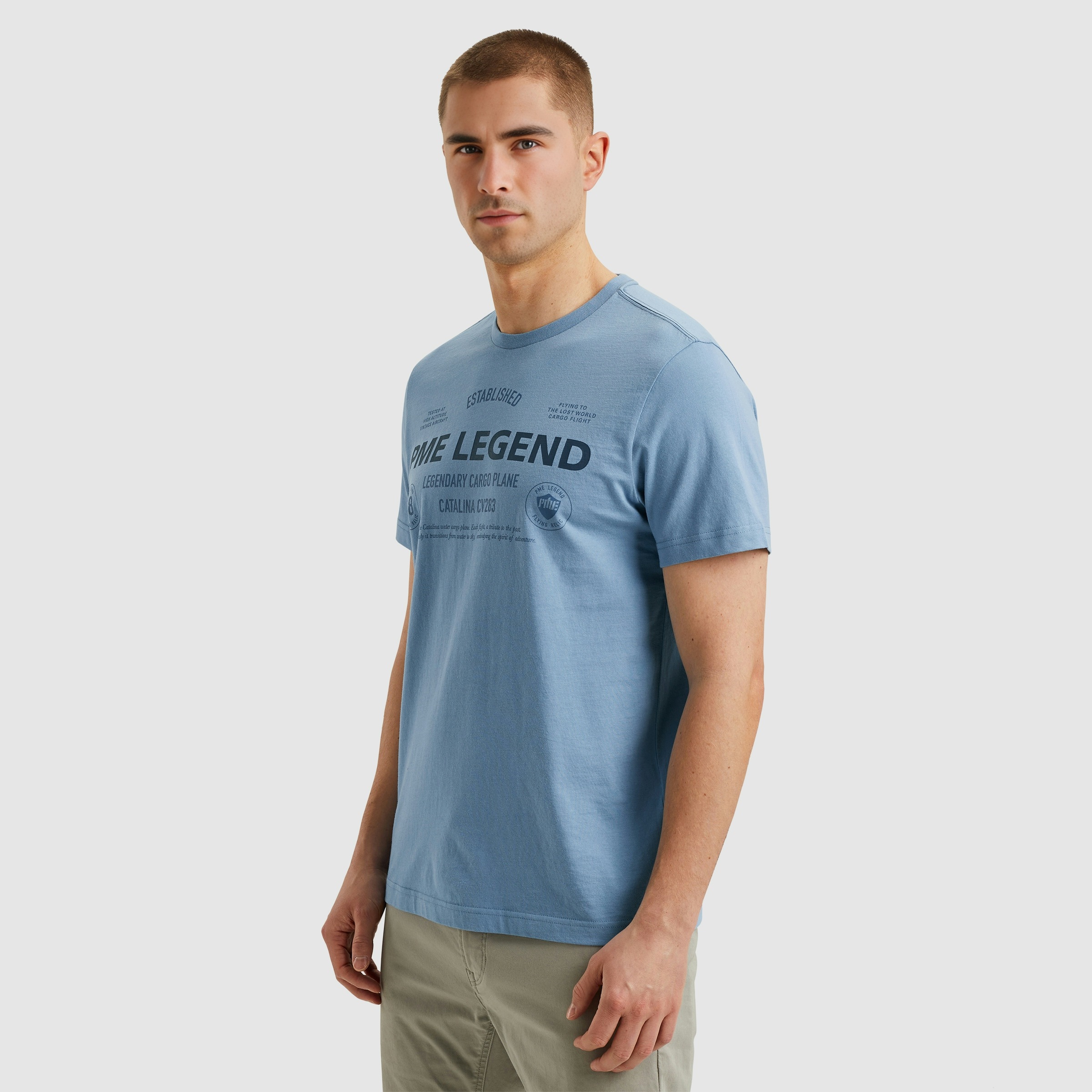 PME LEGEND T-Shirt, mit Logoprint