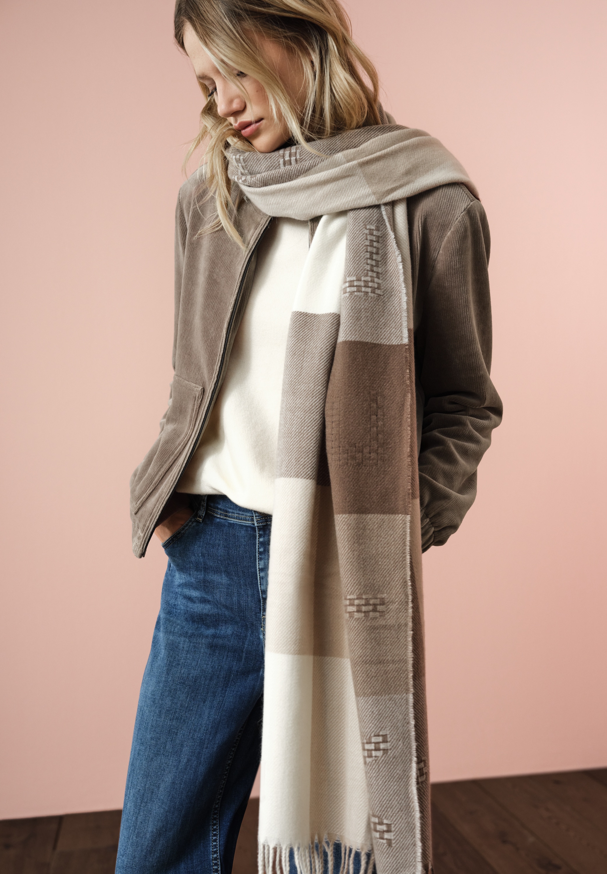STREET ONE Schal, in Madras-Karo günstig online kaufen