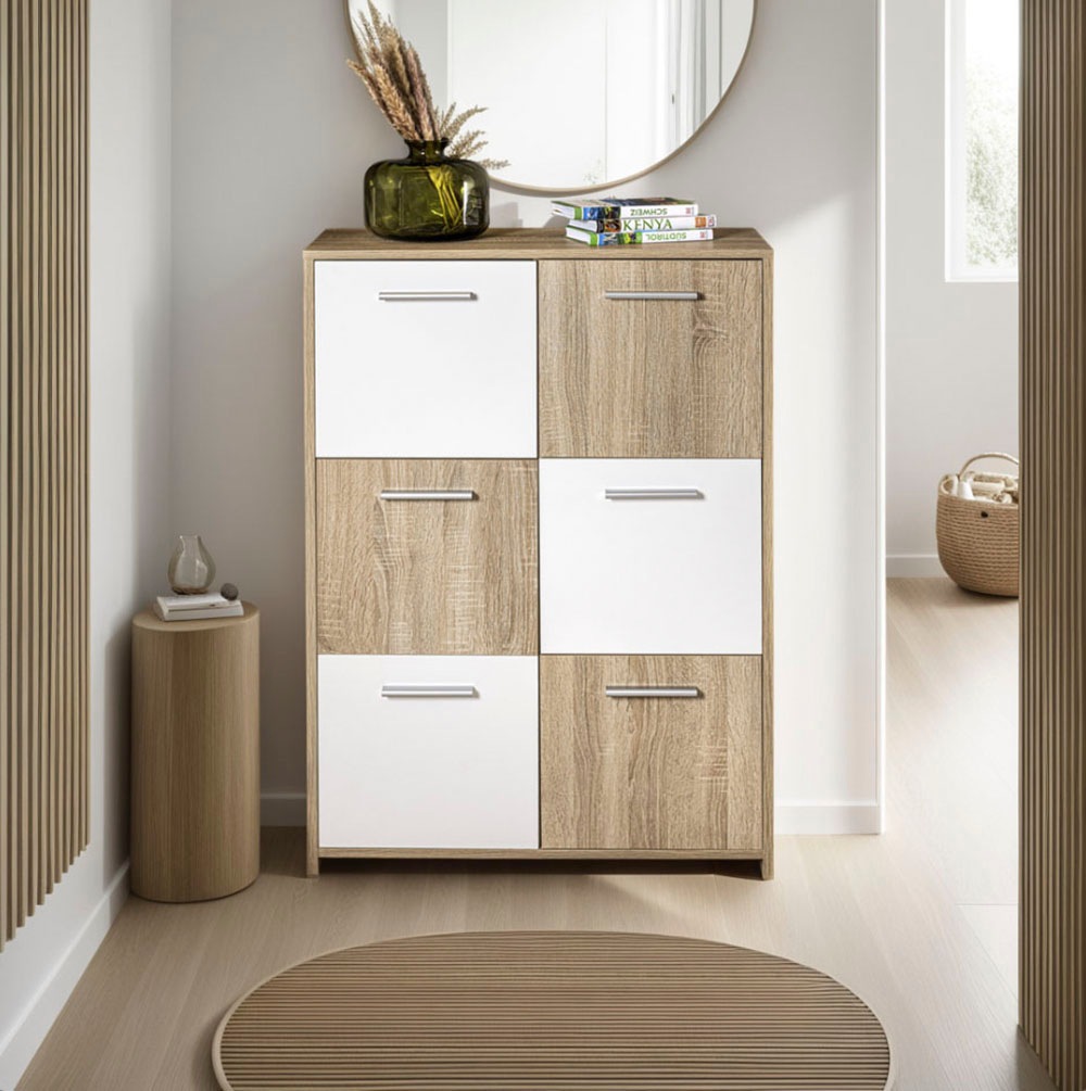 Inter Link Kommode "Egadi" 1 Stk. tlg. BxTxH: ca. 77 x 30 x 115 cm günstig online kaufen