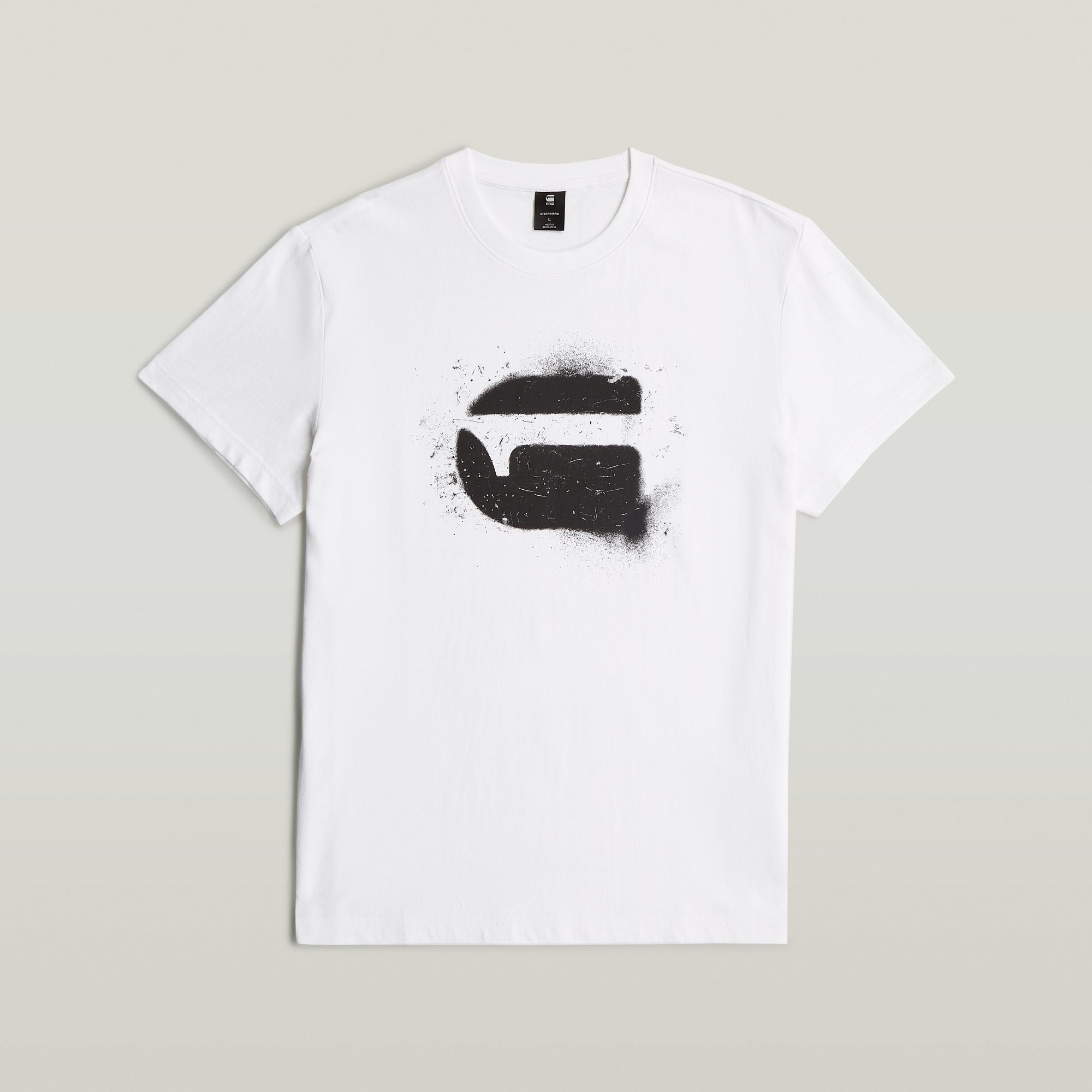 G-STAR T-Shirt »Spray G Logo«, mit Rundhals