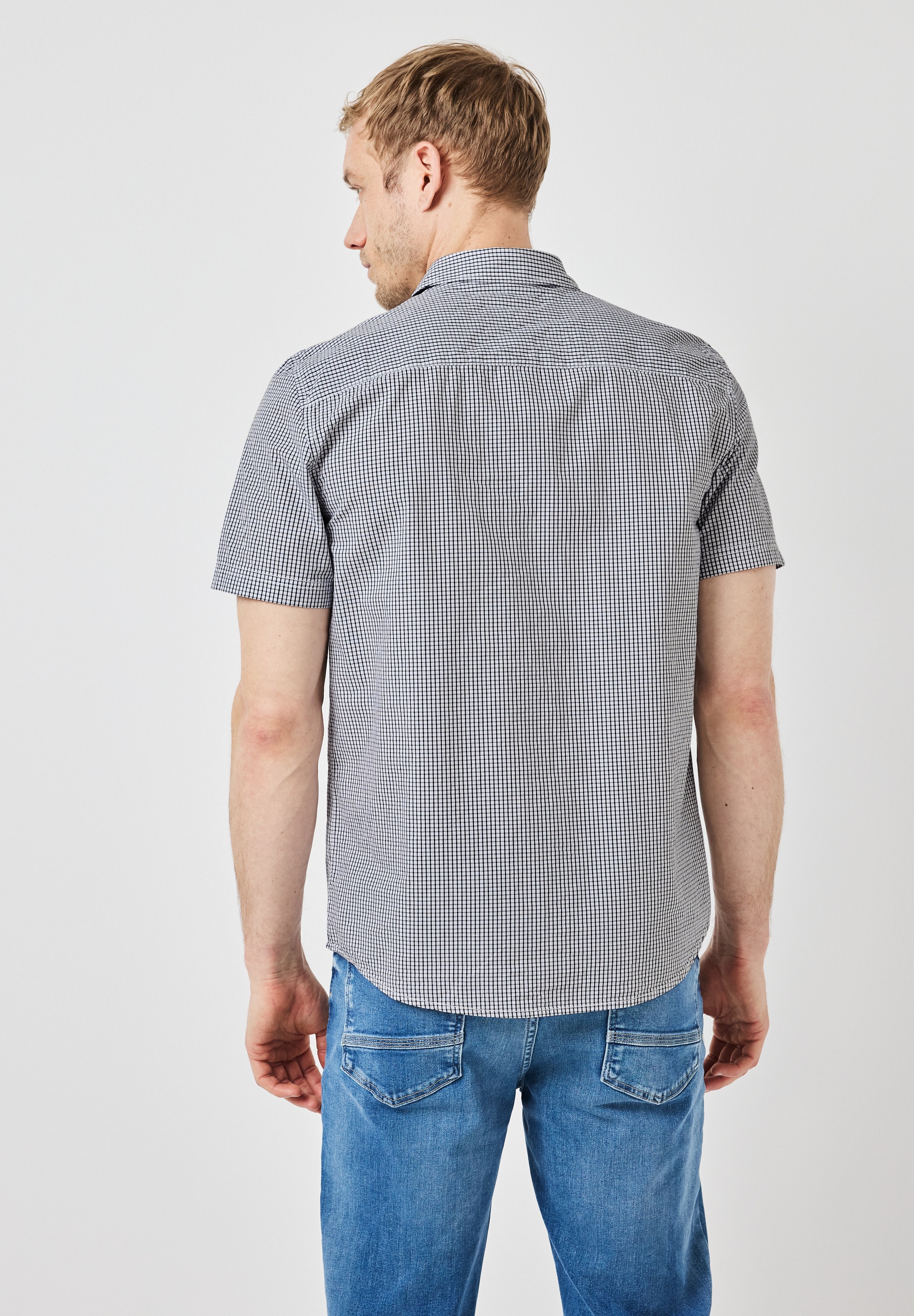 STREET ONE MEN Karohemd, aus reiner Baumwolle günstig online kaufen
