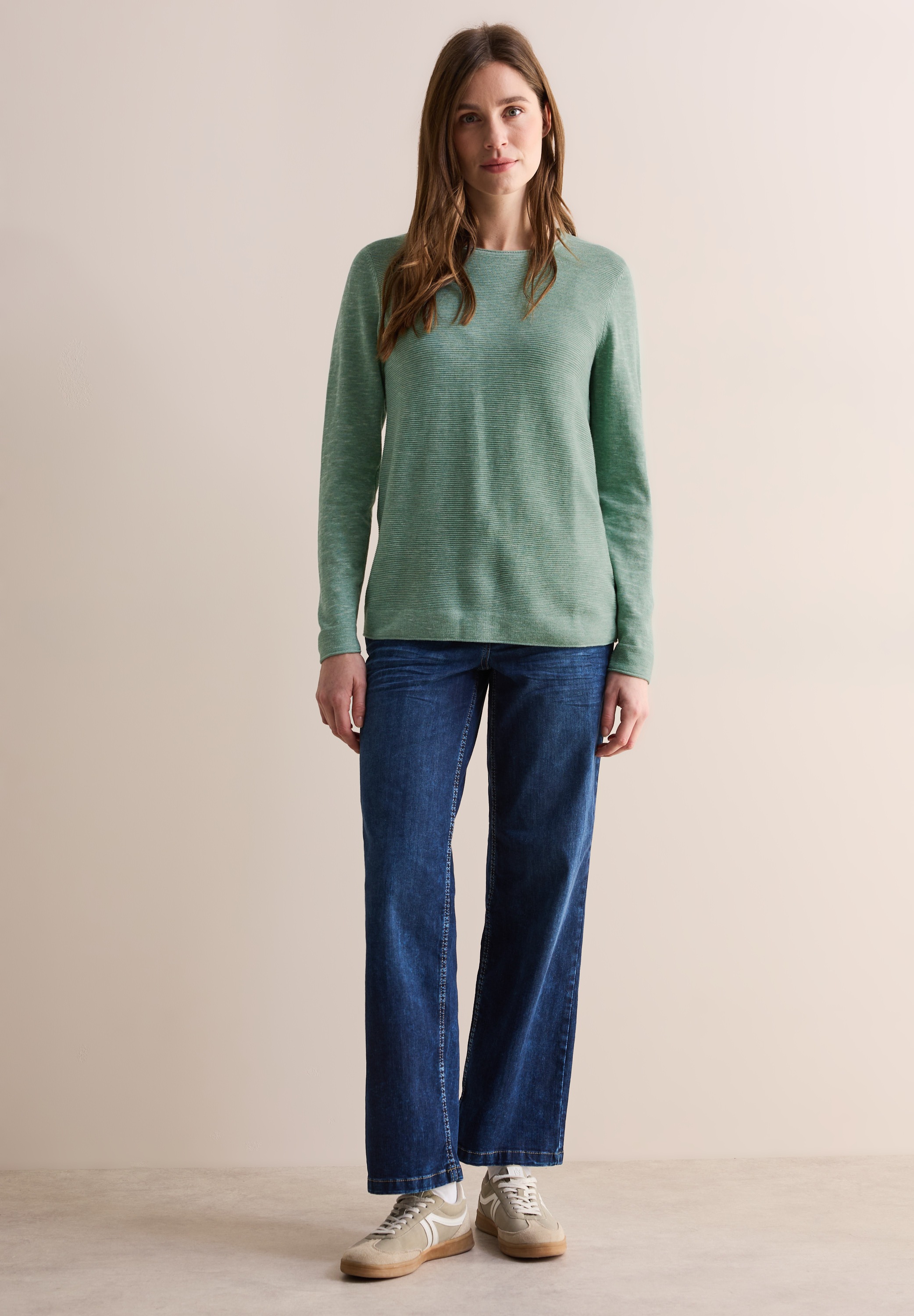 Cecil Strickpullover, im soften Baumwoll-Mix