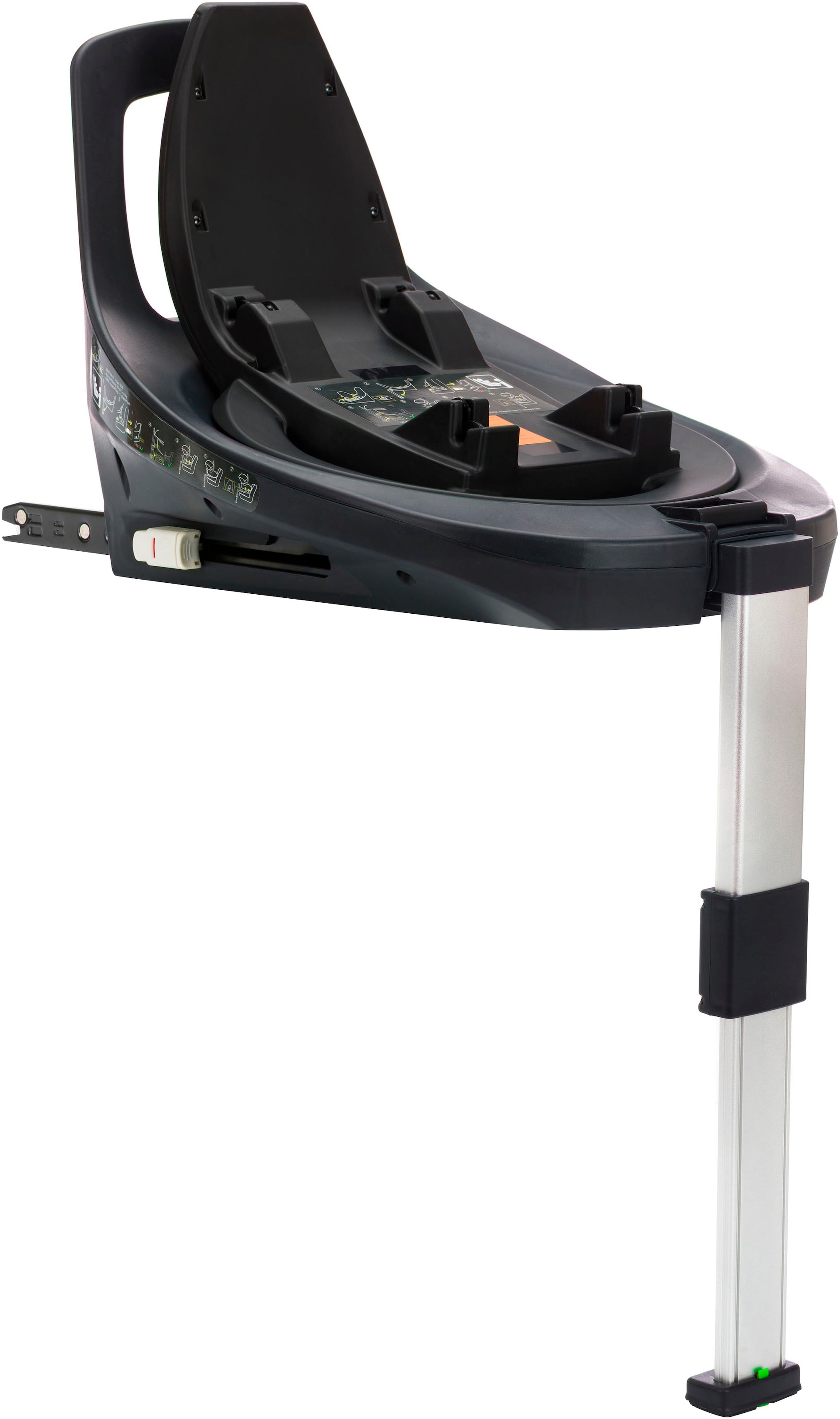 FILLIKID Kinder Adapter für Autositz "Autositz Basisstation für NOA"schwarz, Kunststoff, Kindersitz-Befestigungen