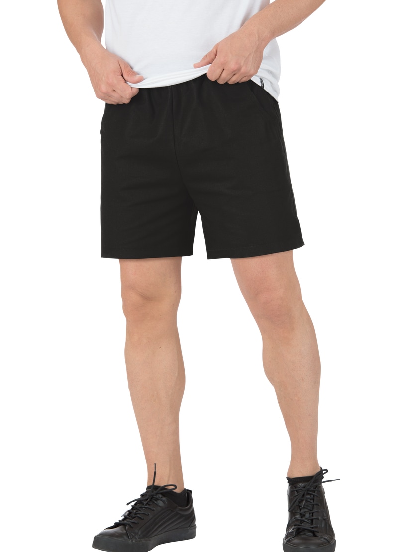 Trigema Jerseyhose "TRIGEMA Shorts aus 100% Baumwolle", (1 tlg.)