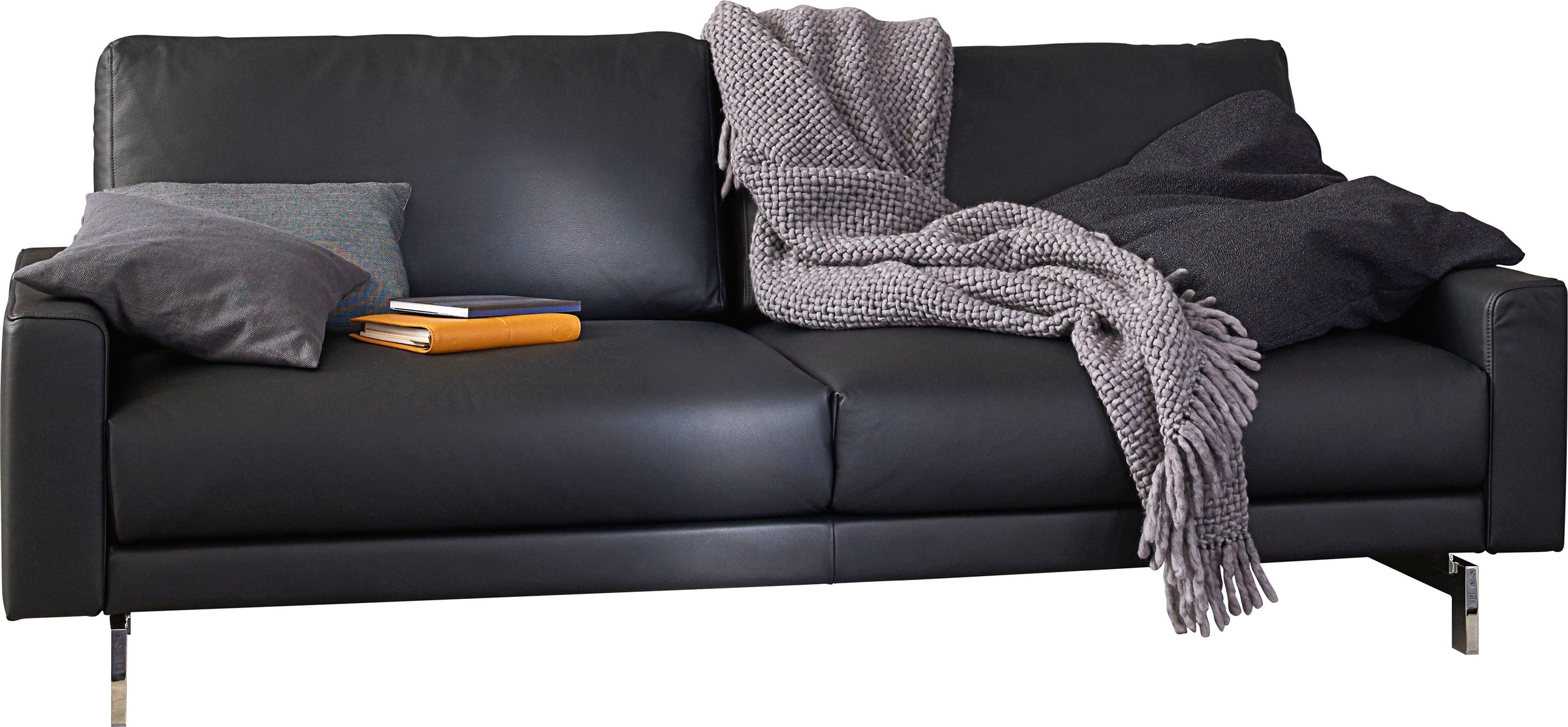 Creation BY ROLF BENZ 2-Sitzer »CR.450, Designsofa, Loungesofa«, Armlehne niedrig, Fuß chromfarben glänzend, Breite 164 cm