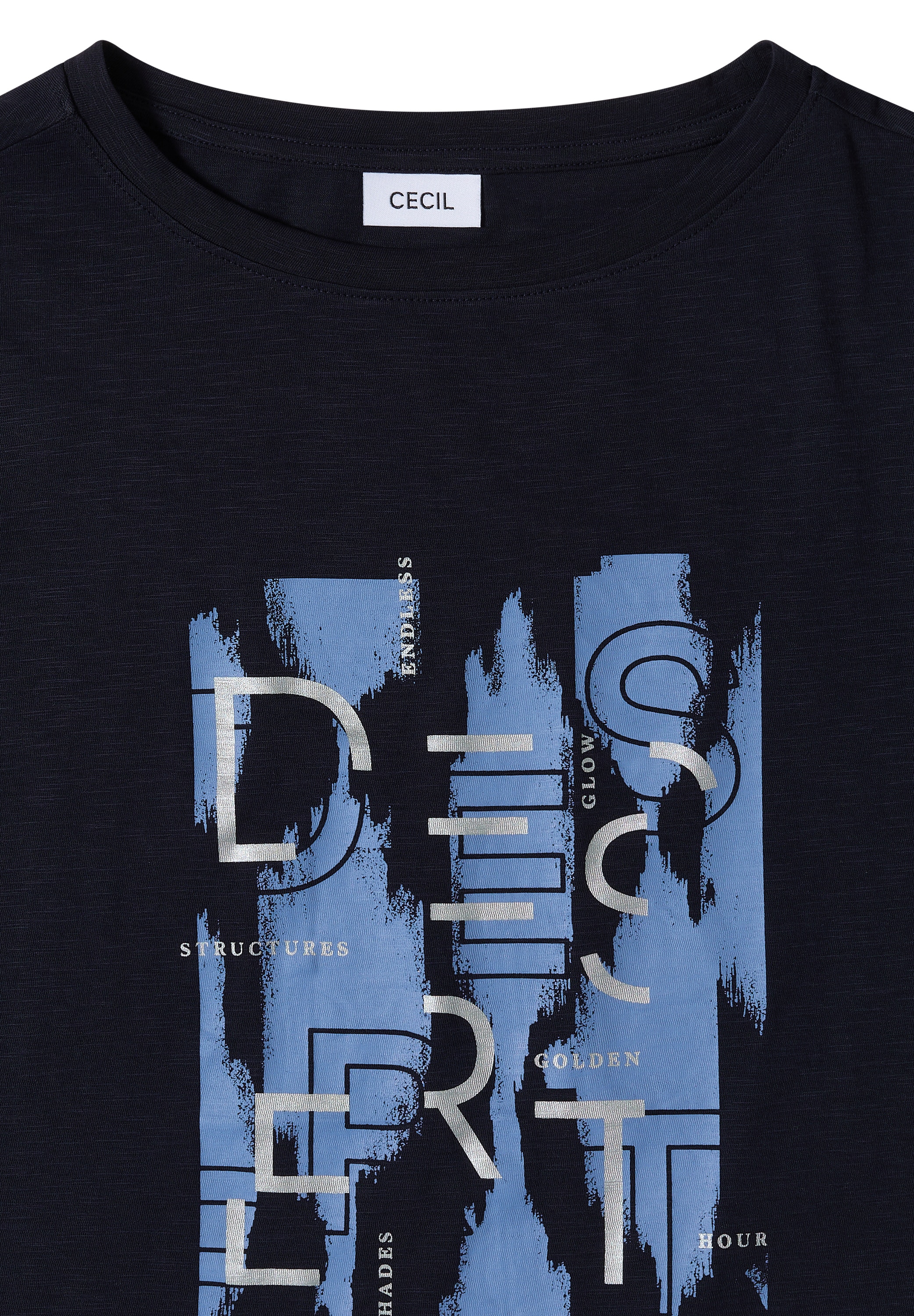 Cecil Kurzarmshirt Sommershirt mit Print