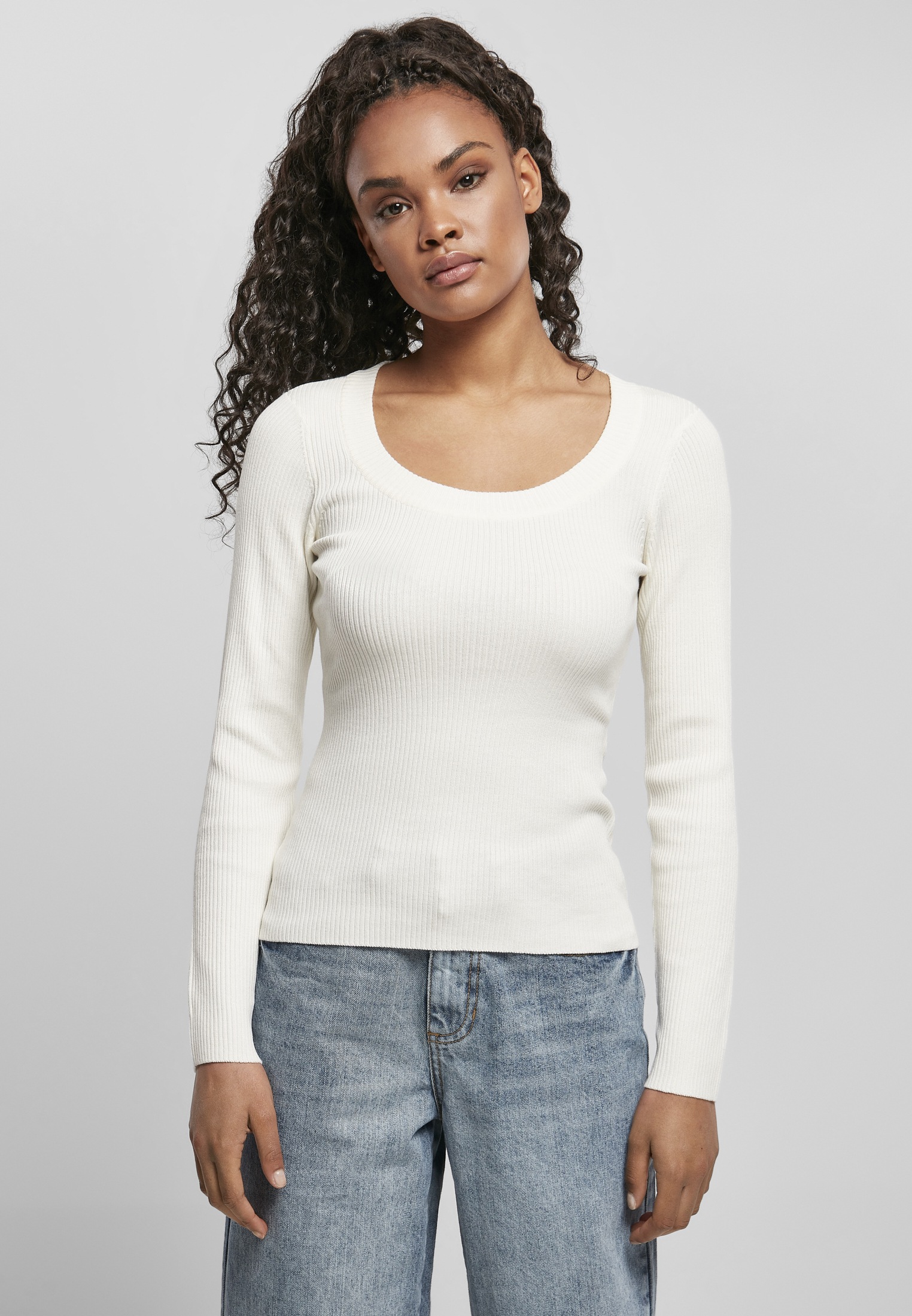 URBAN CLASSICS | Neckline Sweater«, Wide »Damen Ladies BAUR Kapuzenpullover tlg.) (1 bestellen für