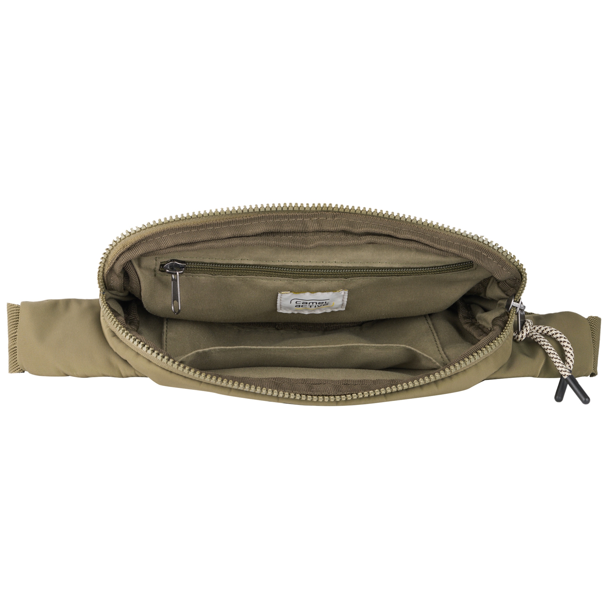 camel active Bauchtasche »Aurum«, aus recyceltem, robusten Nylon leichtgewichtig mit feinen Details