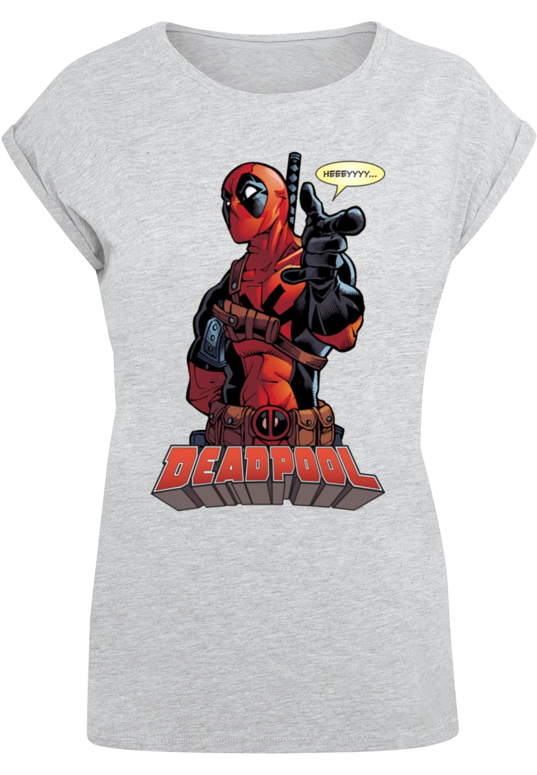 T-Shirt »ABSOLUTE CULT Damen Ladies Deadpool - Hey You T-Shirt«