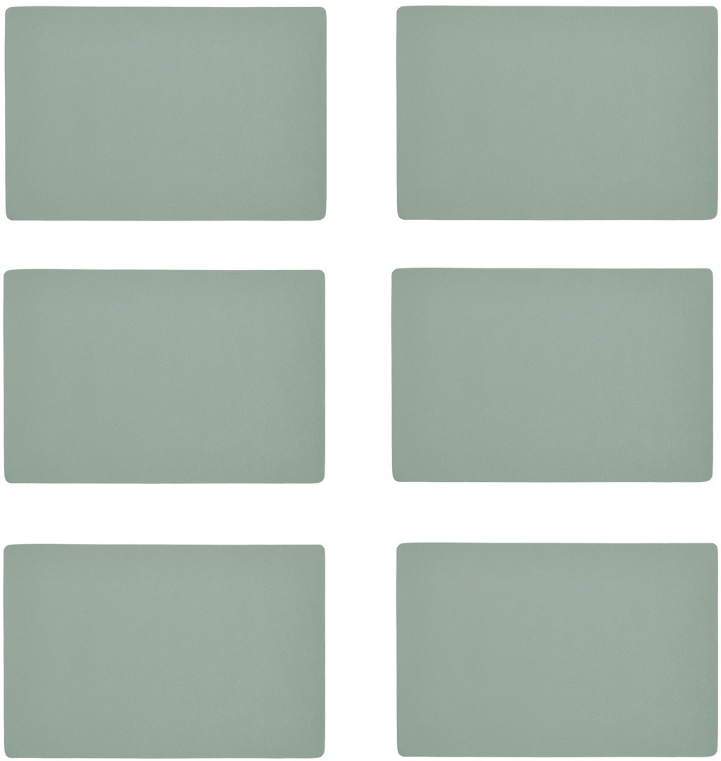 Zeller Present Platzset Kunstleder, metallic, 30x45 cm günstig online kaufen