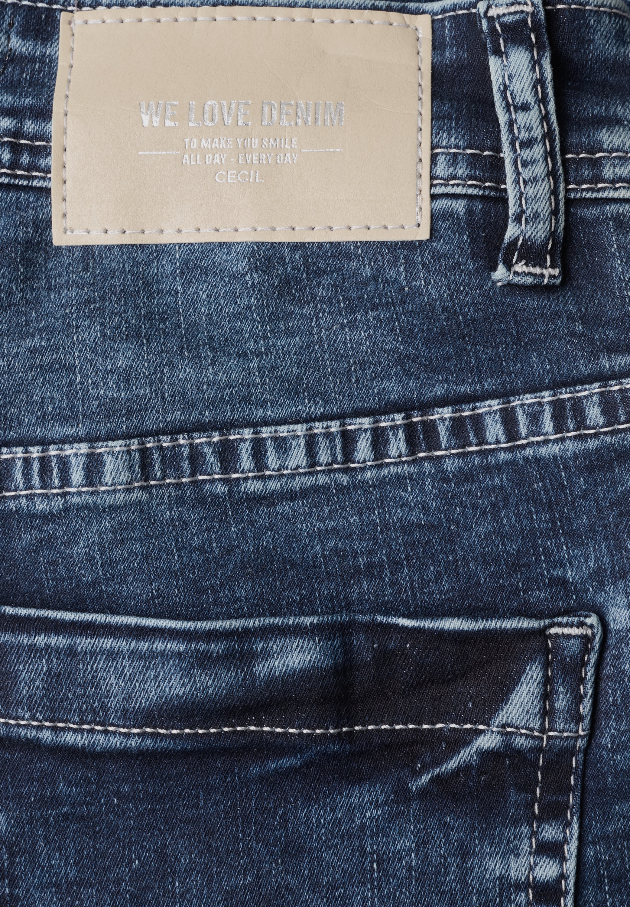 Cecil Bootcut-Jeans »Style Toronto« mit Elasthananteil, 5-Pocket-Form