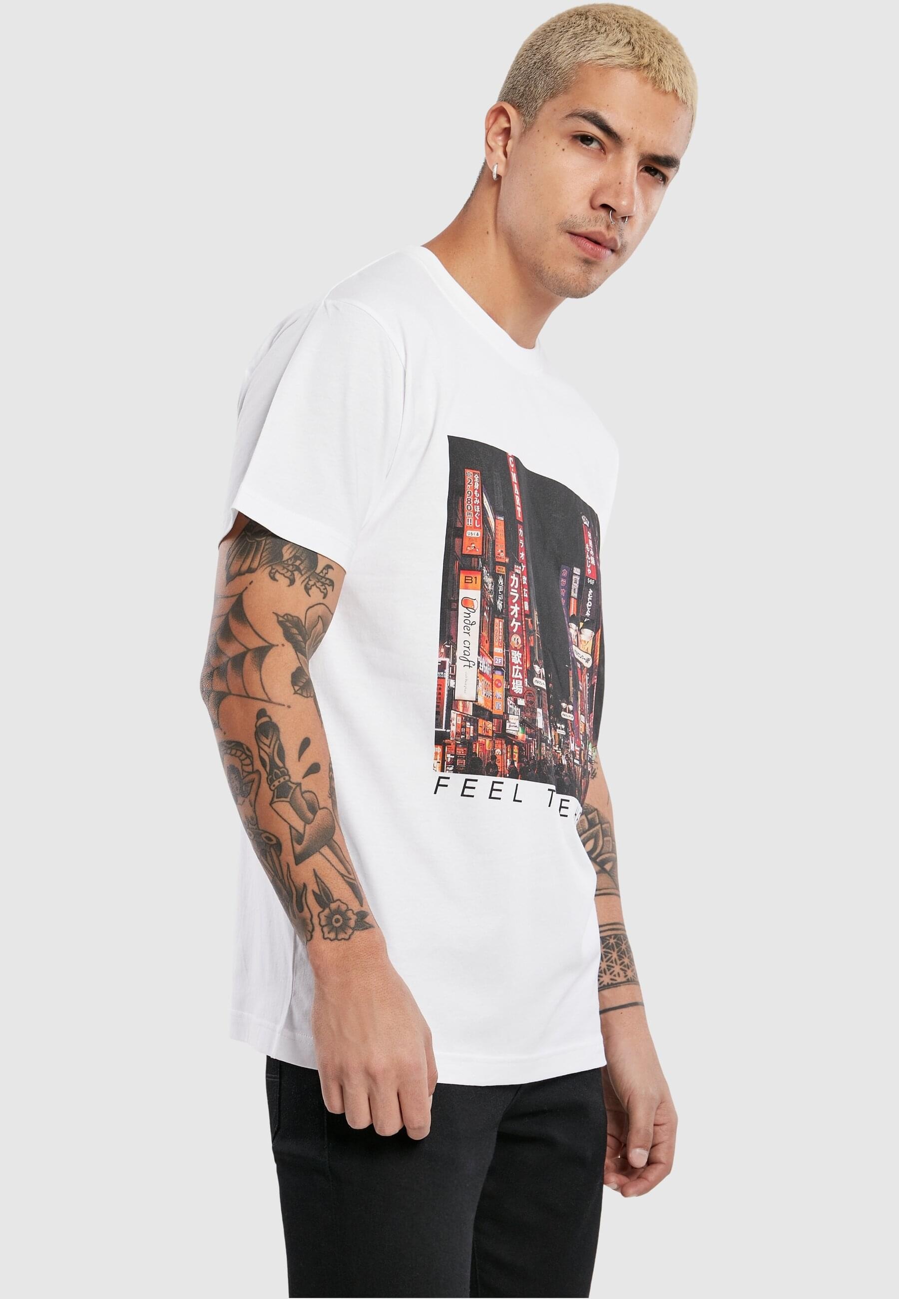 MisterTee T-Shirt »MisterTee Herren Feel The Heat Tee«, (1 tlg.)