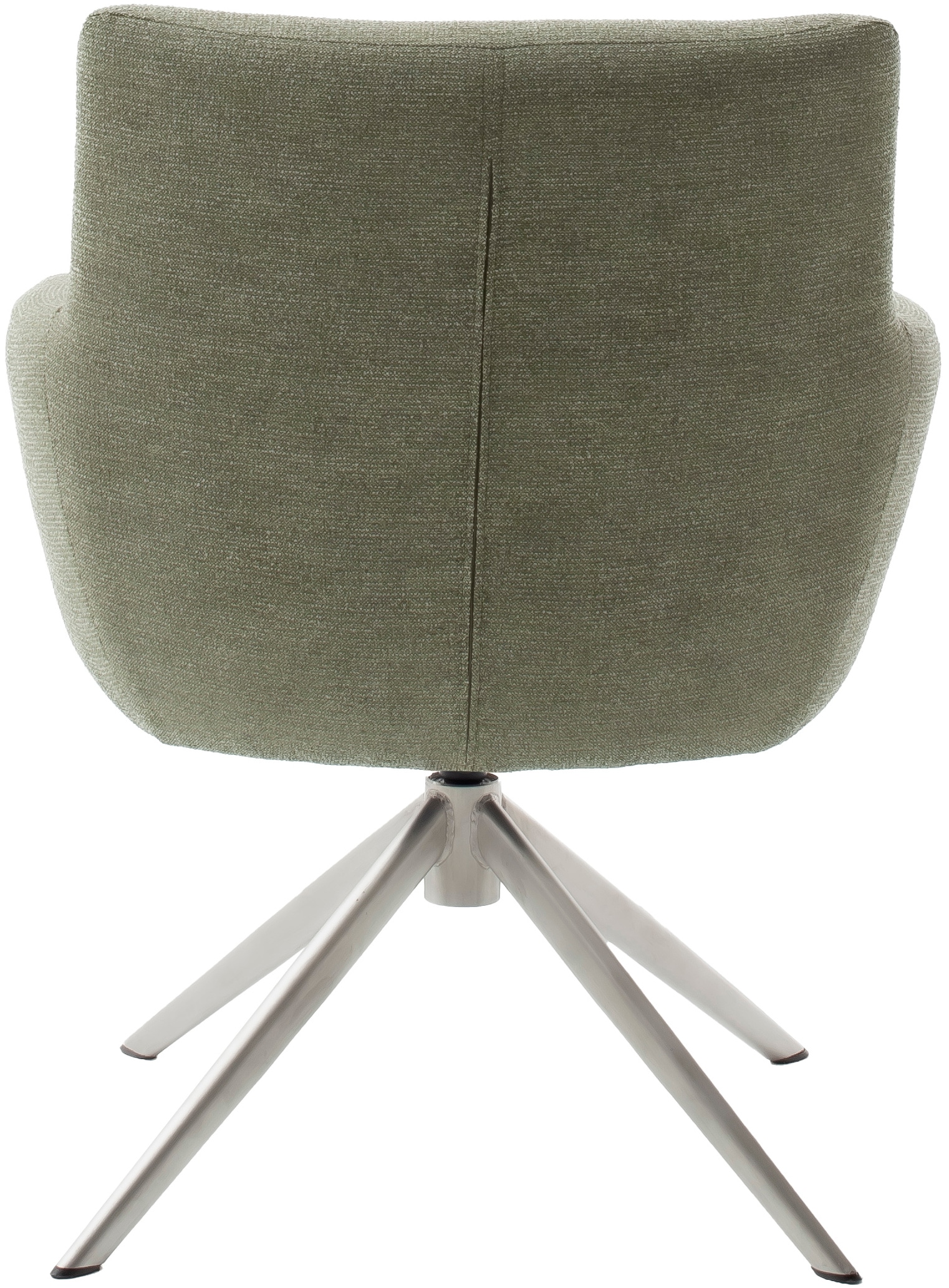 MCA furniture 4-Fußstuhl »WILSON Esszimmerstuhl, Armlehnstuhl, Polsterstuhl, modern«, (Set), 2 St., Flachgewebe, Stuhl, Armlehnenstuhl, drehbar, Taschenfederkern, belastbar 160 kg,XXL