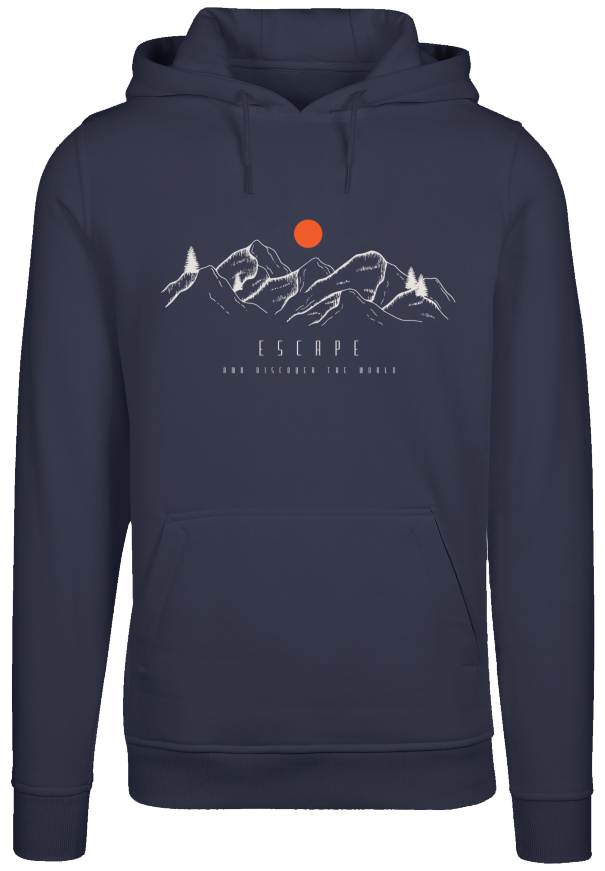 F4NT4STIC Kapuzenpullover »Discover the world«, Hoodie, Warm, Bequem