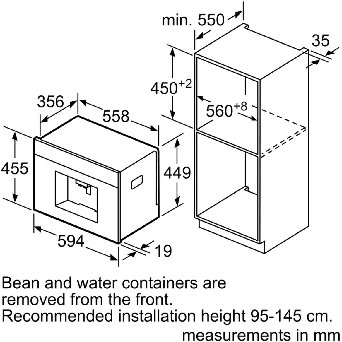 Einbau-Kaffeevollautomat | BAUR »CTL636ES6« online BOSCH kaufen