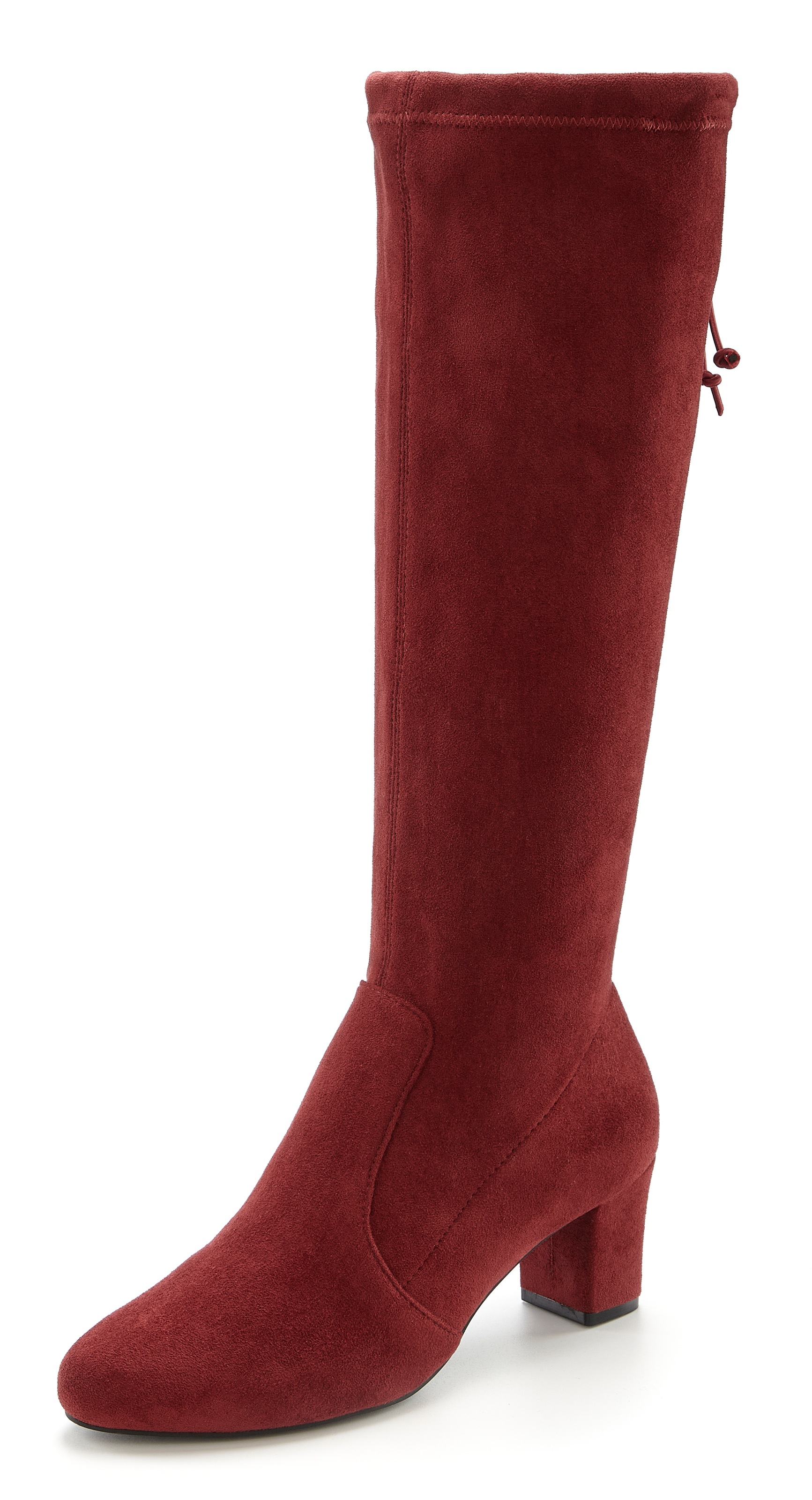 LASCANA Schlupfstiefel, Schlupfboots, Slouchy Boots, Slip-On, Stretch & Blo günstig online kaufen