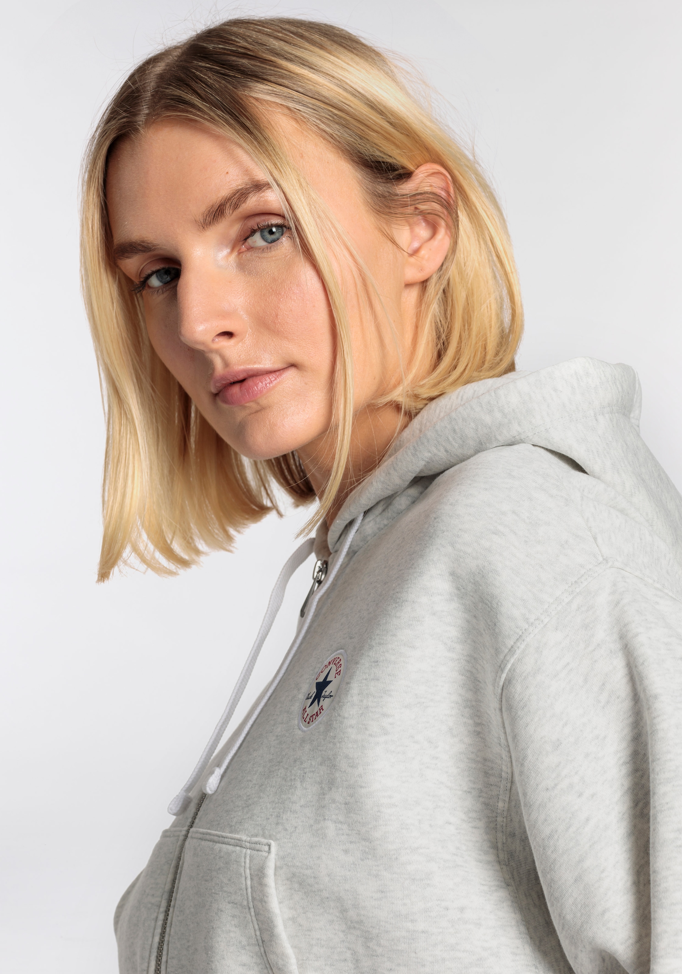 Converse Sweatjacke »WOMEN'S CONVERSE RETRO FULL-ZIP HOODIE«